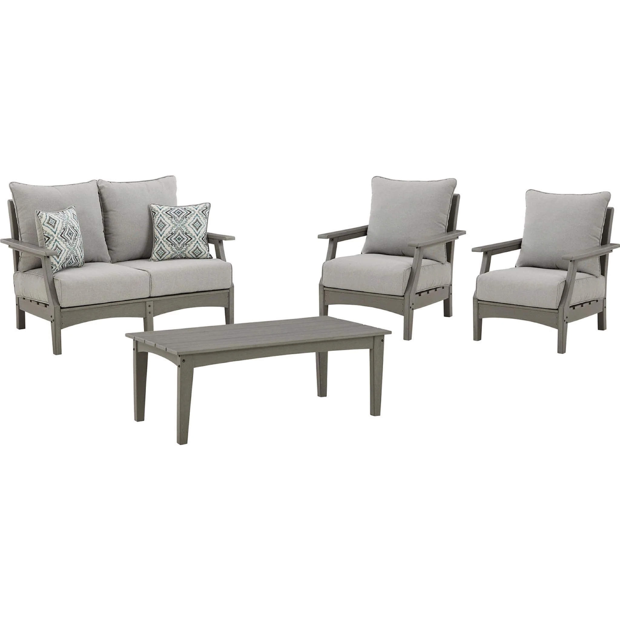 Visola 4 Piece Outdoor Seating
