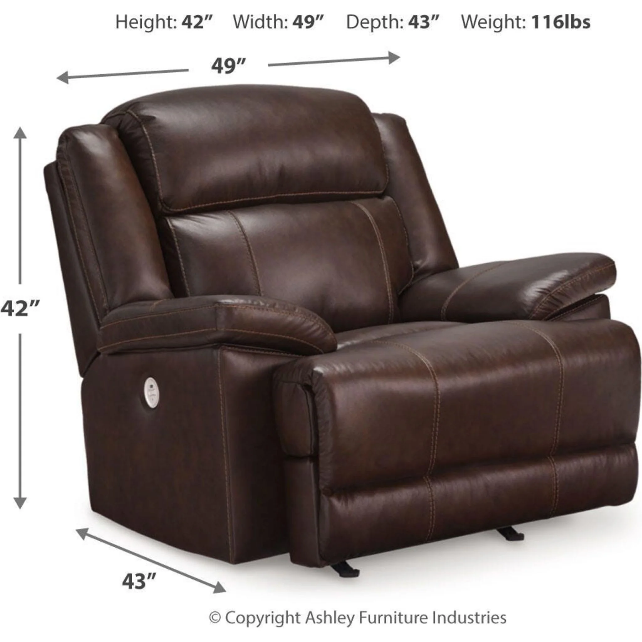 VonKurt-Exclusive Power Recliner - Image 3