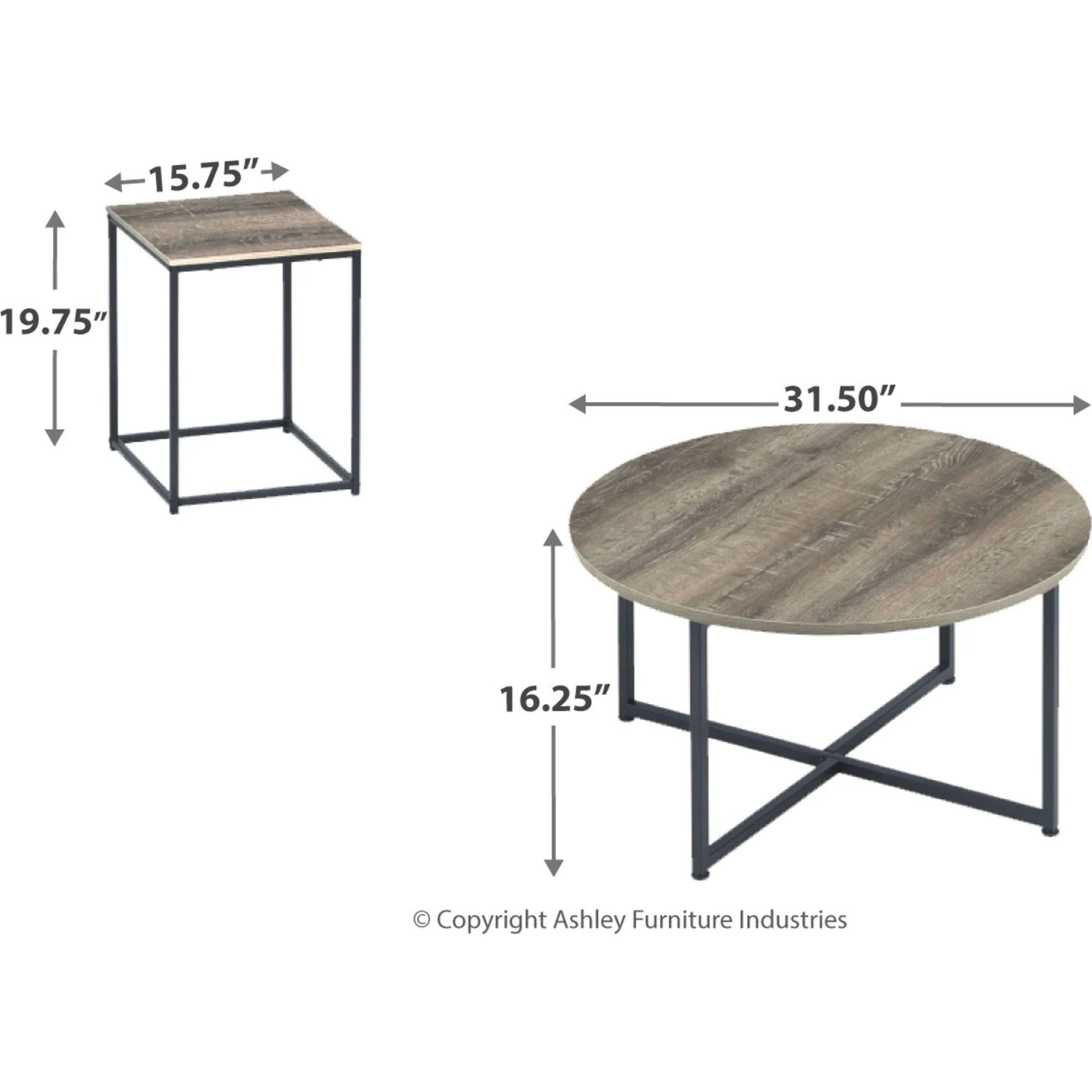 Wadeworth Occasional Table Set (set of 3) - Image 4