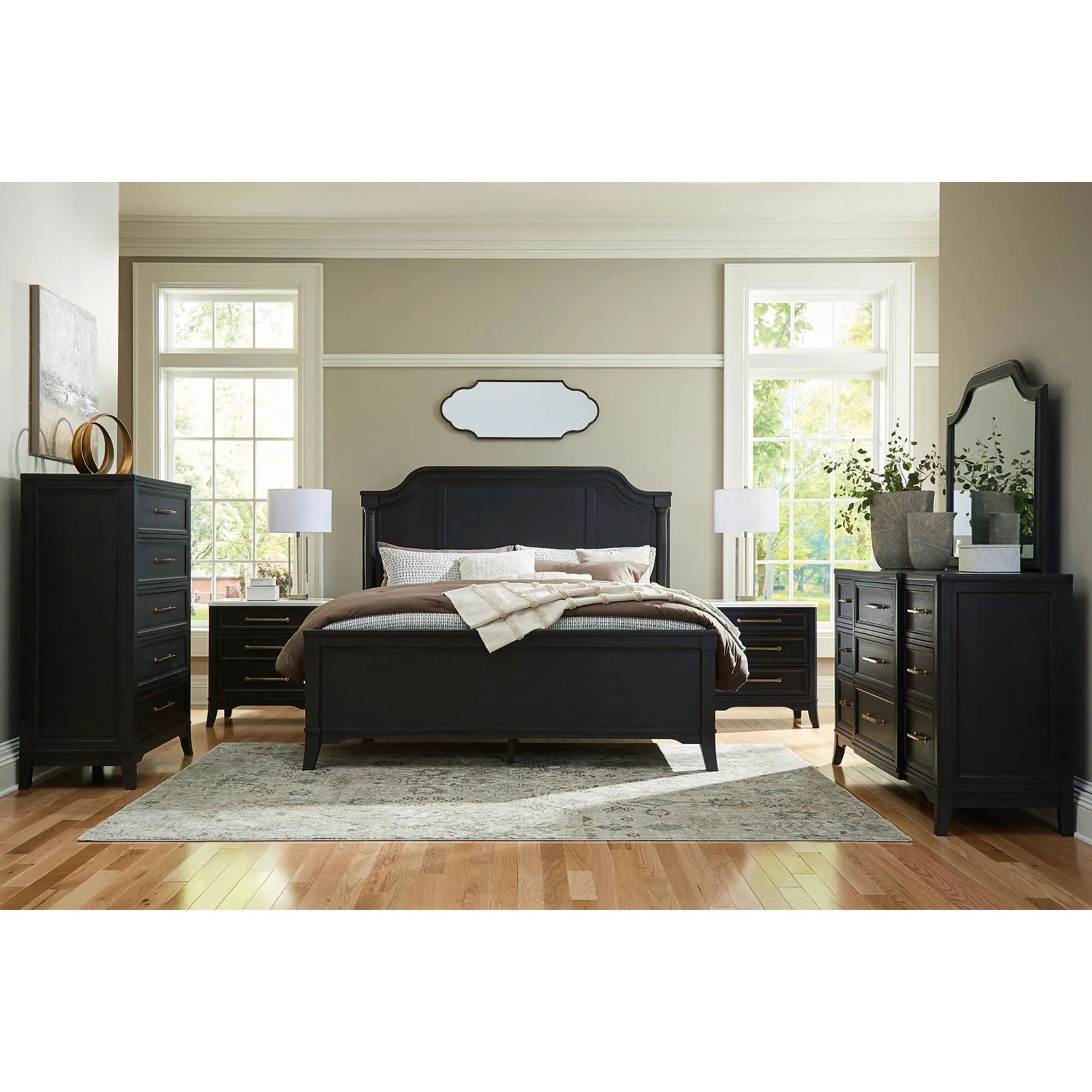 Welltern-Exclusive Queen Panel Bed - Image 21