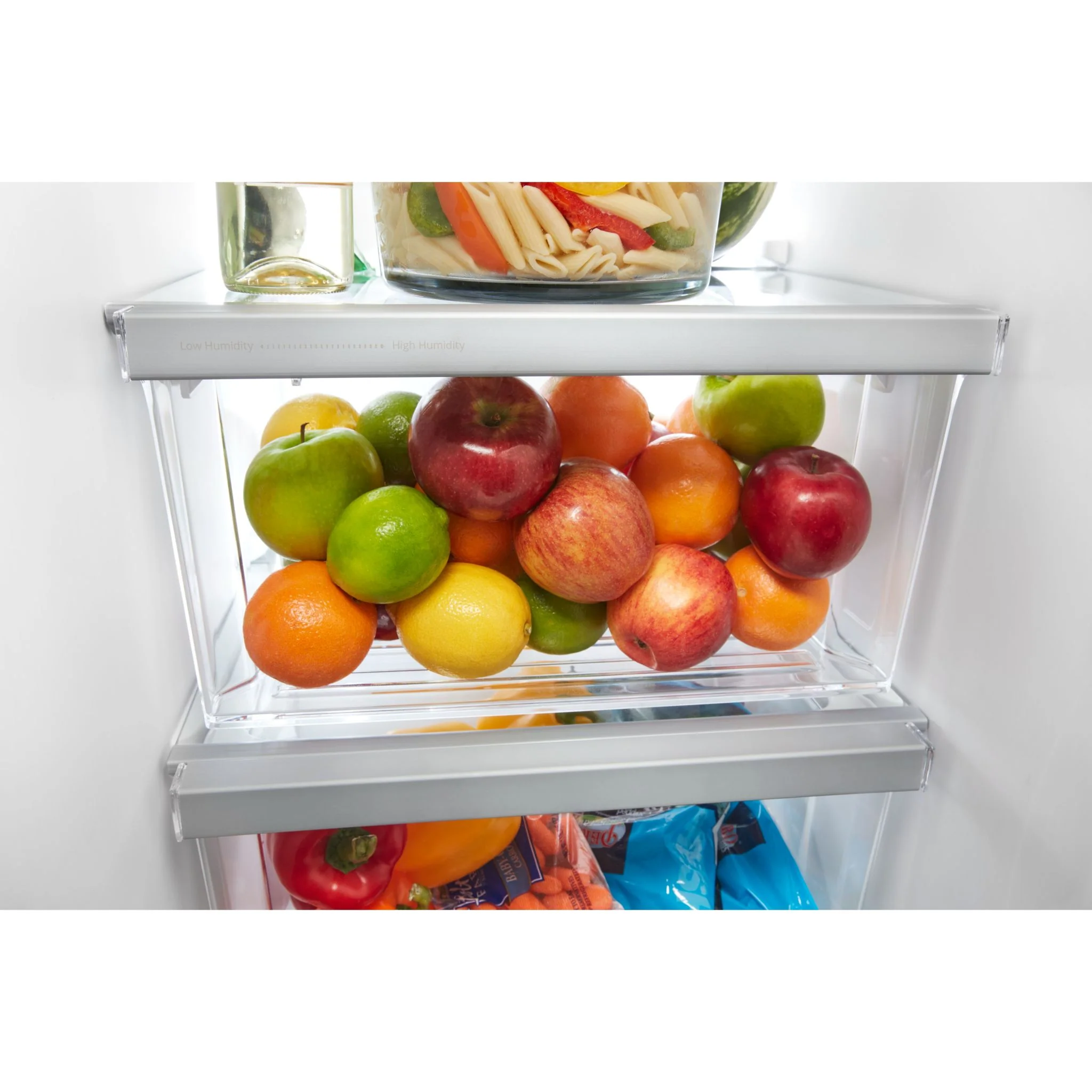 Whirlpool 33-inch Wide Side-by-Side Refrigerator - 21 cu. ft. -Black (WRS331SDHB) - Image 6
