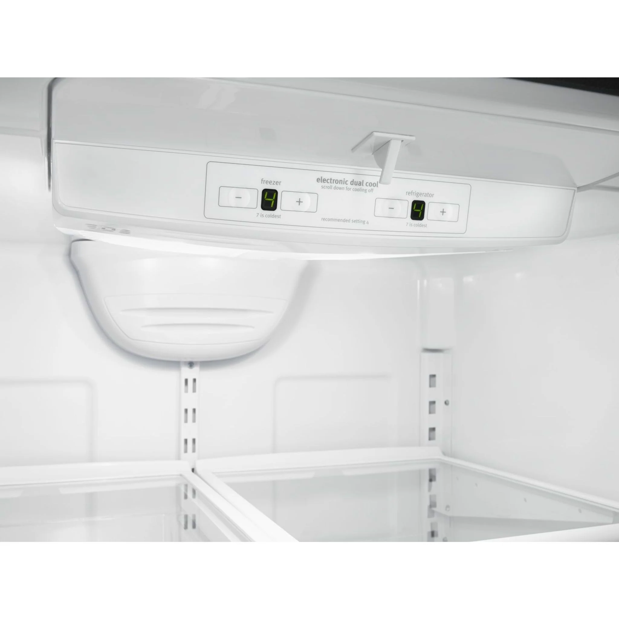 Whirlpool 22 cu. ft. Bottom-Freezer Refrigerator with Freezer Drawer -Stainless Steel (WRB322DMBM) - Image 8