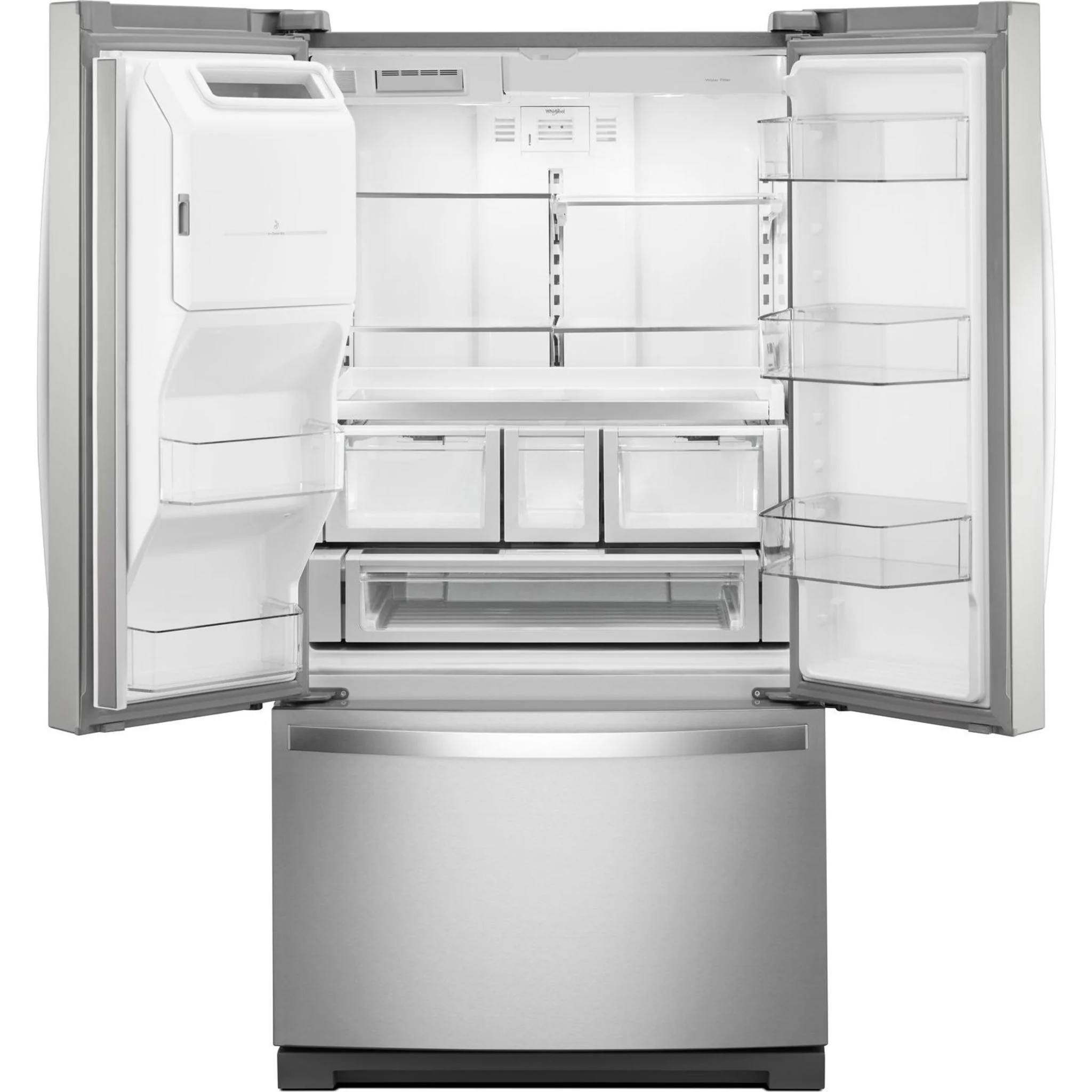 Whirlpool 36" Wide French Door Refrigerator - 27 cu. ft. - Fingerprint Resistant Stainless Steel (WRF757SDHZ) - Image 21