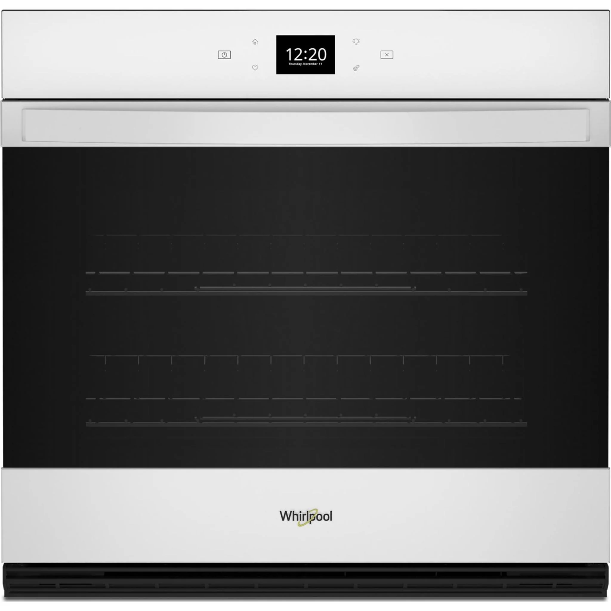 Whirlpool 4.3 Cu. Ft. Single Wall Oven with Air Fry When Connected -White (WOES5027LW)