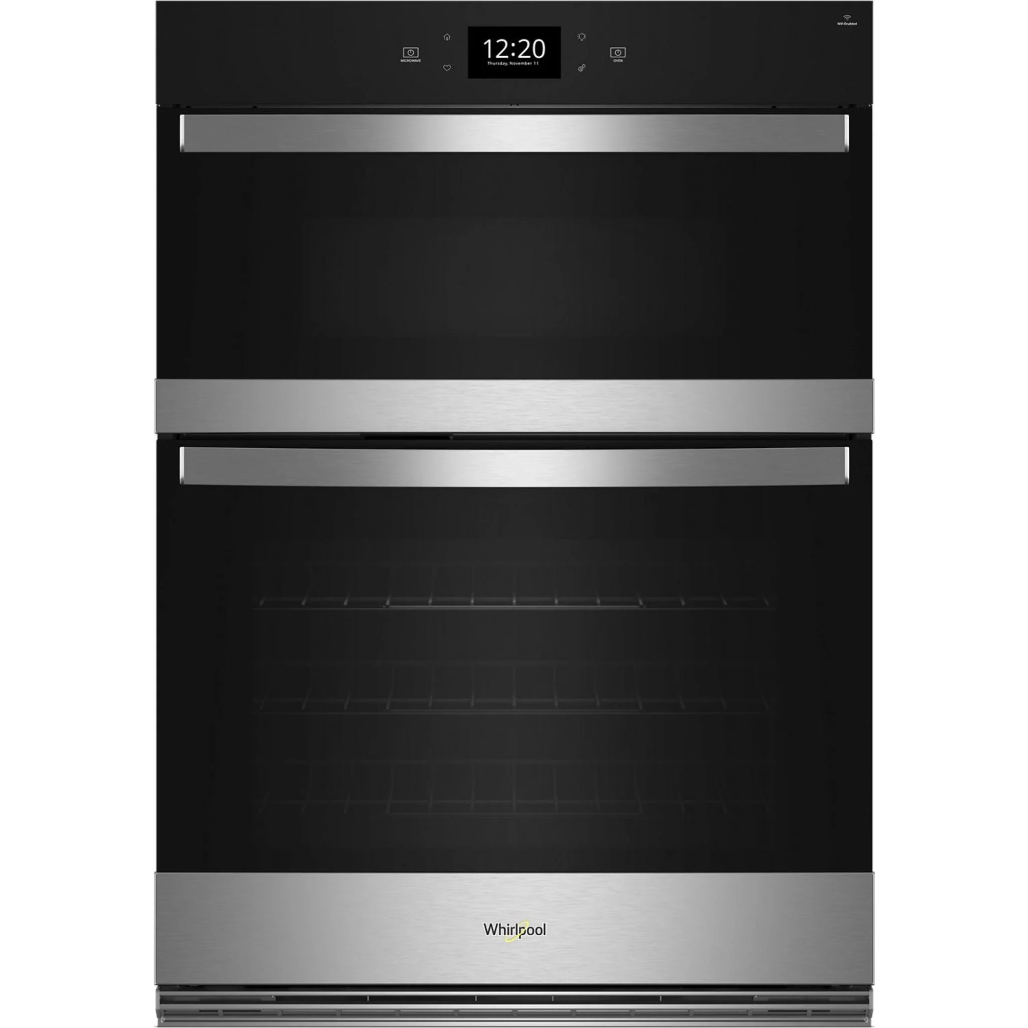 Whirlpool 5.7 Cu. Ft. Wall Oven Microwave Combo with Air Fry -Fingerprint Resistant Stainless Steel (WOEC7027PZ)