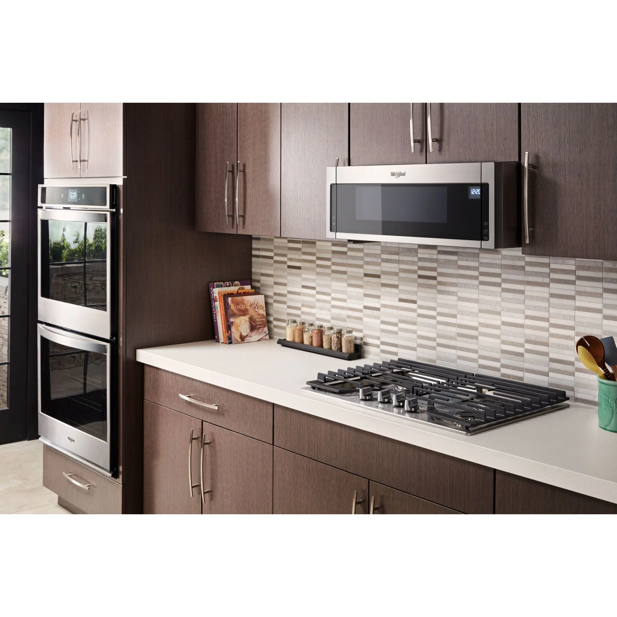 Whirlpool 30" Gas Cooktop with EZ-2-Lift Hinged Cast-Iron Grates (WCG55US0HS) - Image 7
