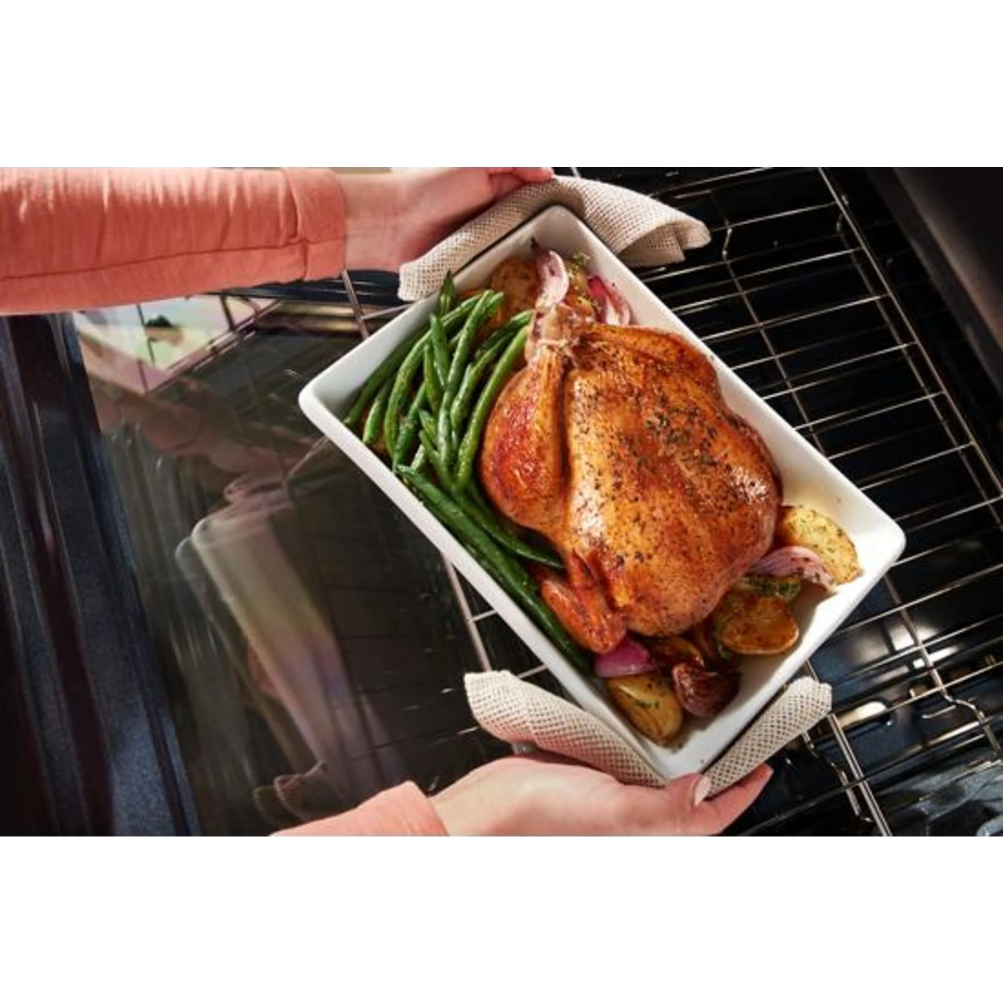 Whirlpool 30-Inch Electric Range with Air Cooking Technology and No Preheat Air Fry -White (YWFES7030SW) - Image 18