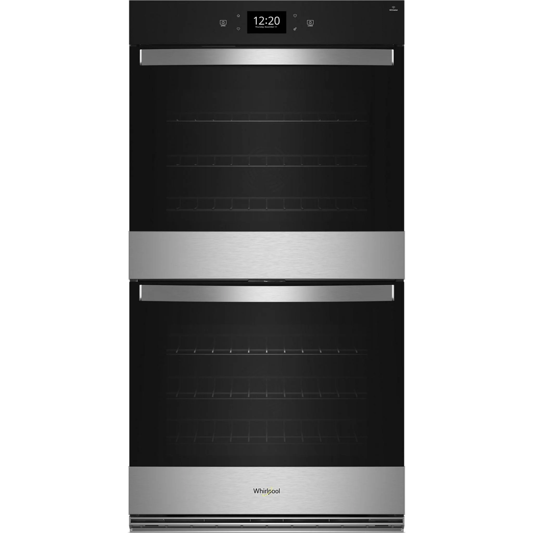 Whirlpool 10.0 Cu. Ft. Double Smart Wall Oven with Air Fry -Fingerprint Resistant Stainless Steel (WOED7030PZ)
