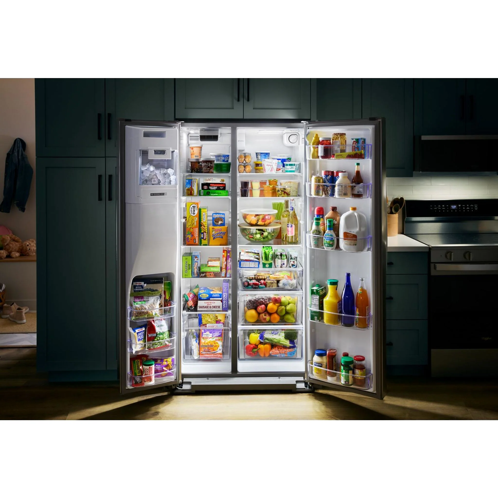 Whirlpool 36-inch Counter Depth Side-by-Side Refrigerator with TruCoolSystem -White (WRSC5536RW) - Image 21