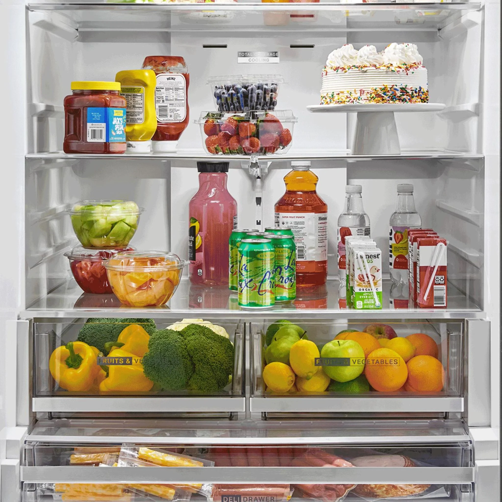 Whirlpool 36-Inch French Door Refrigerator with In-Door Water and Ice Maker - 30 cu. ft. -Fingerprint Resistant Stainless Steel (WRFF3536SZ) - Image 15