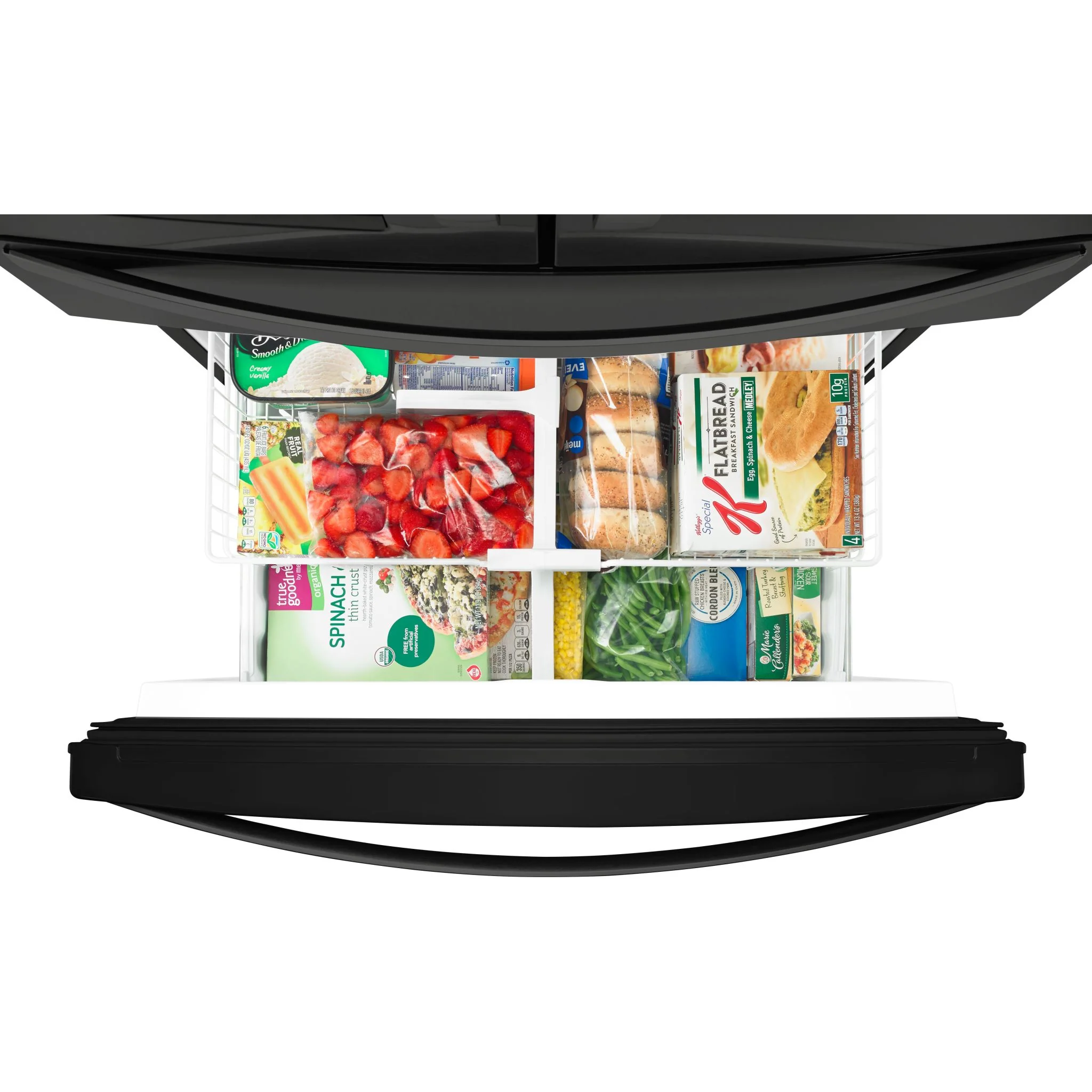 Whirlpool 36" Wide French Door Refrigerator - 25 cu. ft. (WRX735SDHB) - Image 5