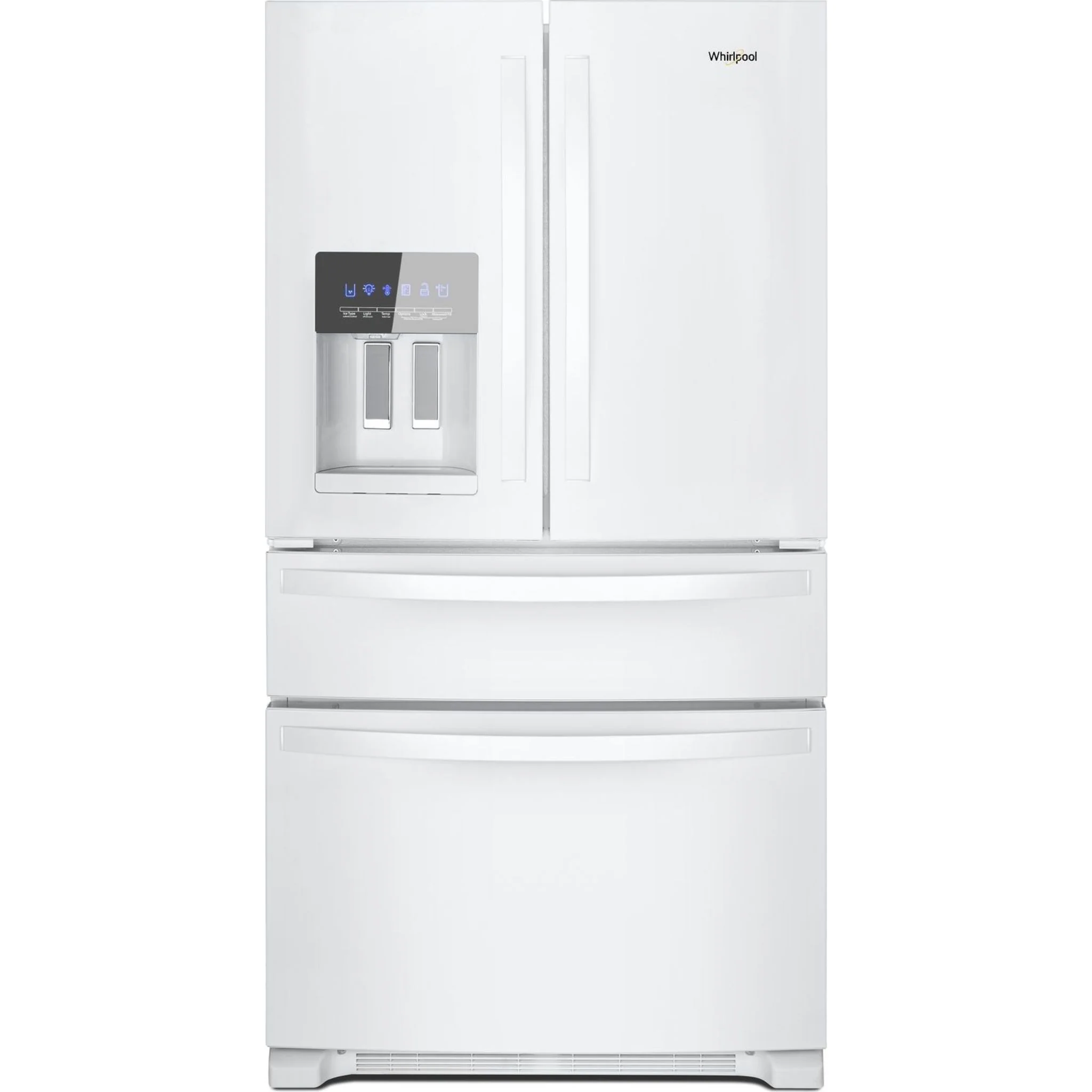 Whirlpool 36" Wide French Door Refrigerator - 25 cu. ft. (WRX735SDHW) - Image 8