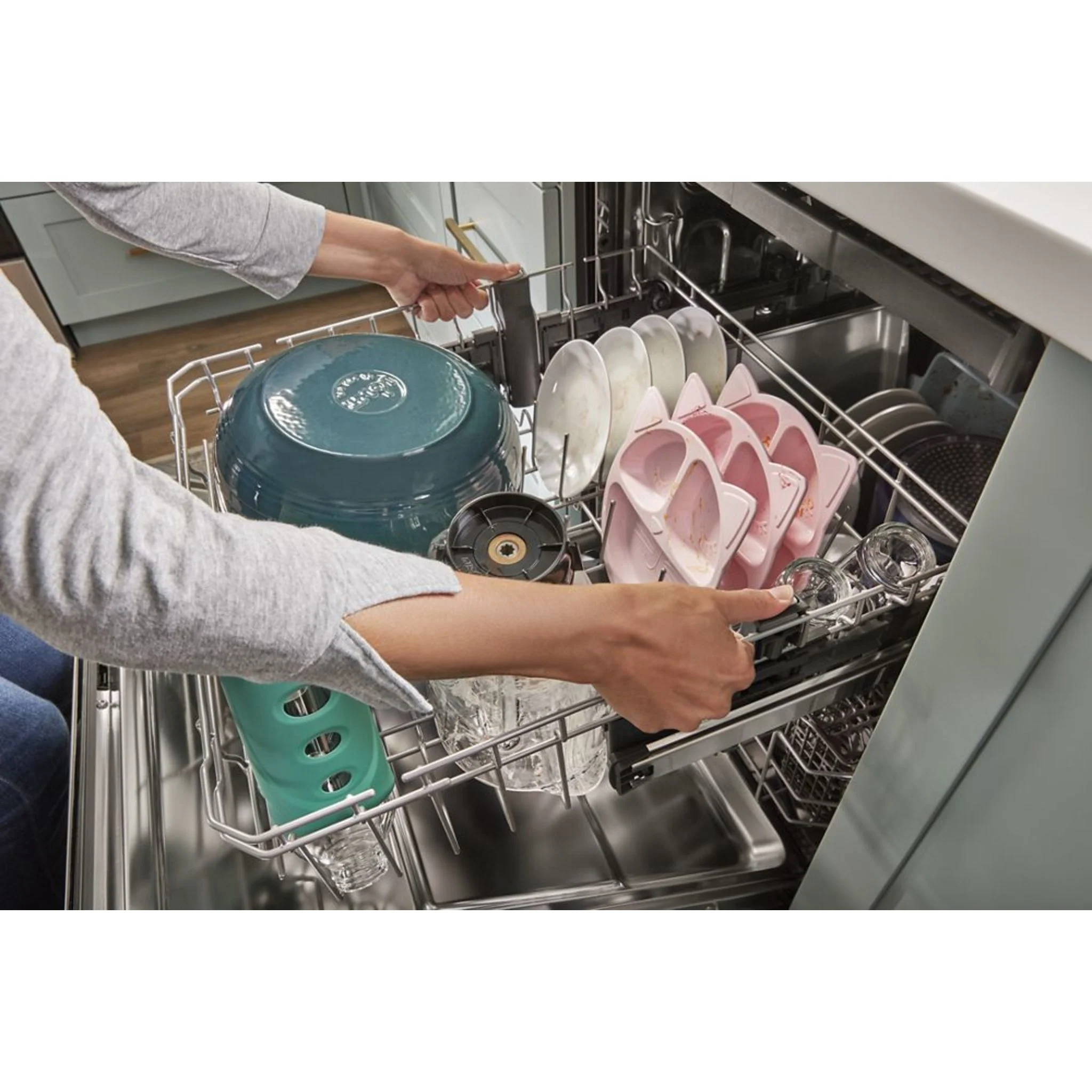 Whirlpool 24-Inch Dishwasher with AI Intelligent Wash - 47 dBA -White (WDT750SAKW) - Image 36