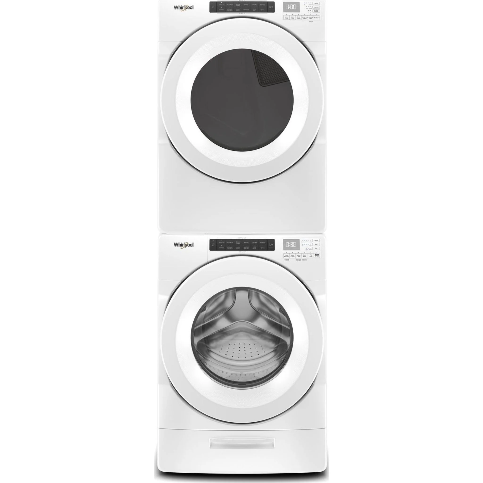 Whirlpool 7.4 cu. ft. Front Load Gas Dryer with Intuitive Touch Controls -White (WGD5620HW) - Image 5