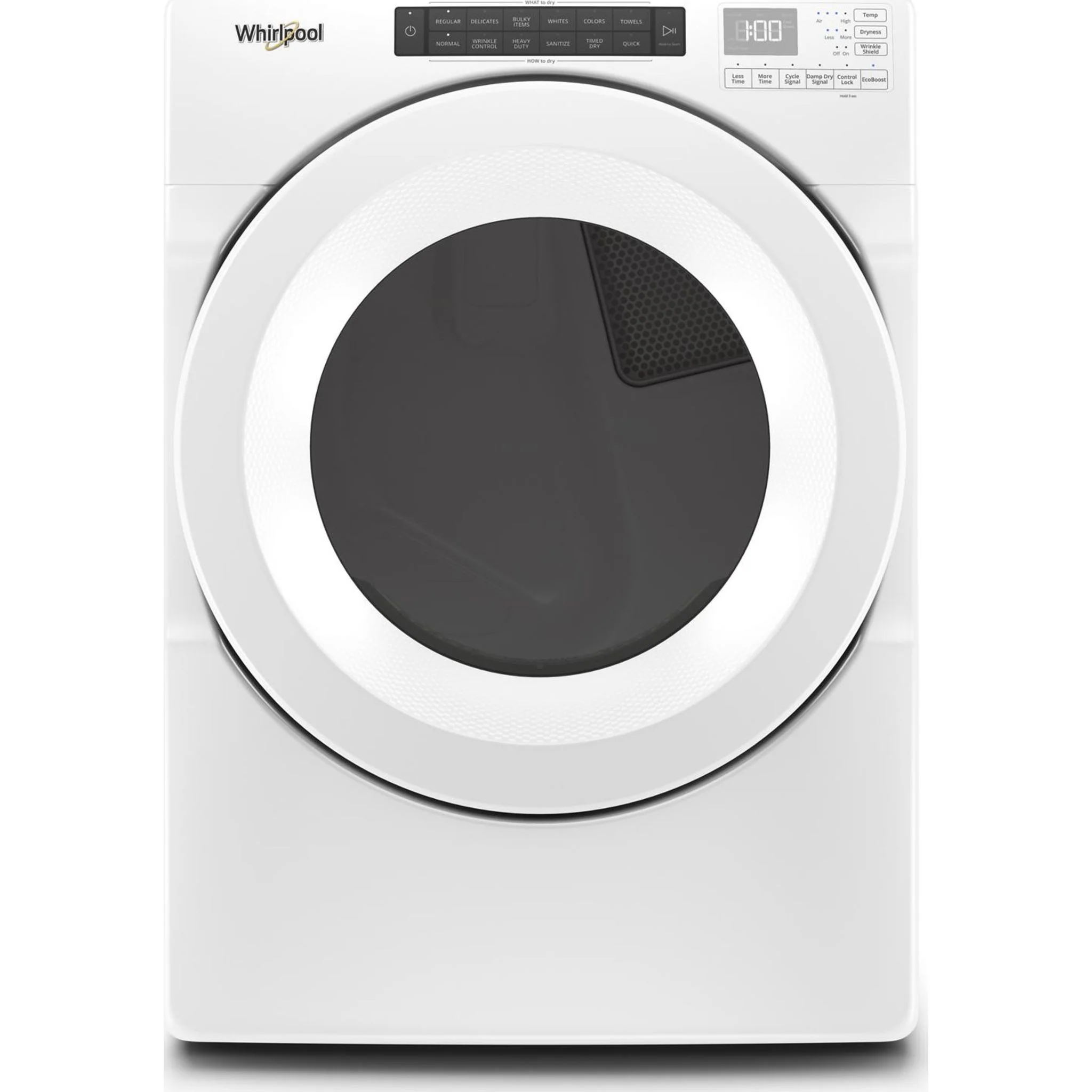 Whirlpool 7.4 cu.ft Front Load Long Vent Gas Dryer with Intuitive Controls -White (WGD560LHW) - Image 18