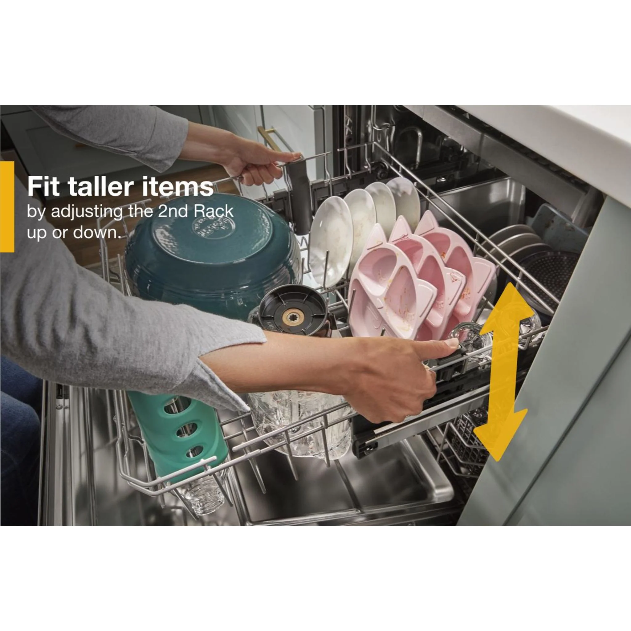 Whirlpool 24-Inch Stainless Steel Dishwasher with AI Intelligent Wash System - 47 dBA -Stainless Steel (WDT750SAKZ) - Image 50