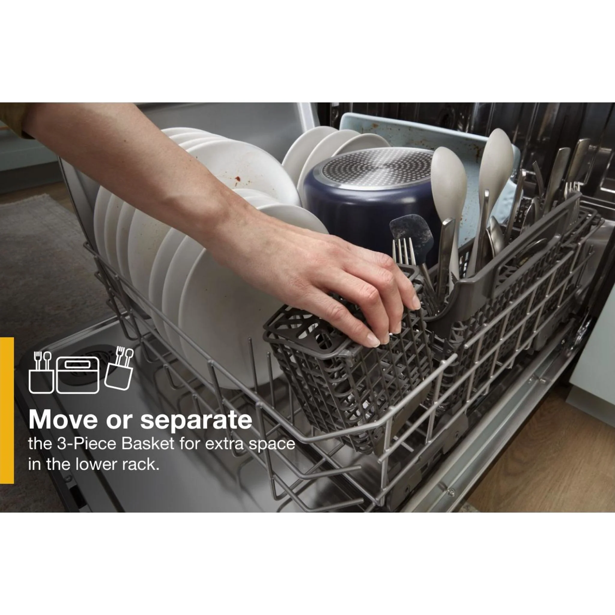 Whirlpool 24-Inch Dishwasher with AI Intelligent Wash and Tall Top Rack -Black (WDT740SALB) - Image 59