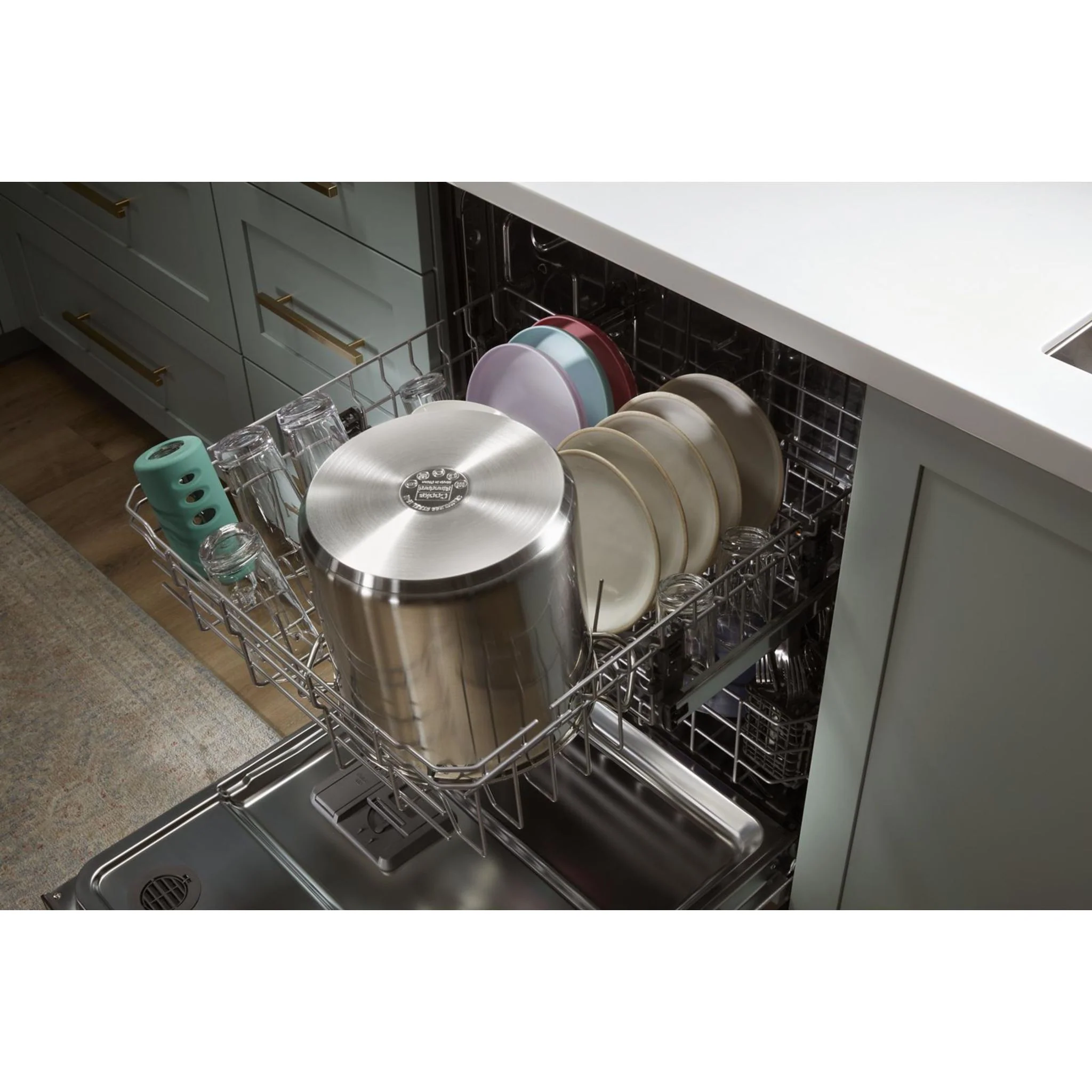 Whirlpool 24-Inch Dishwasher with AI Intelligent Wash and Tall Top Rack -White (WDT740SALW) - Image 25
