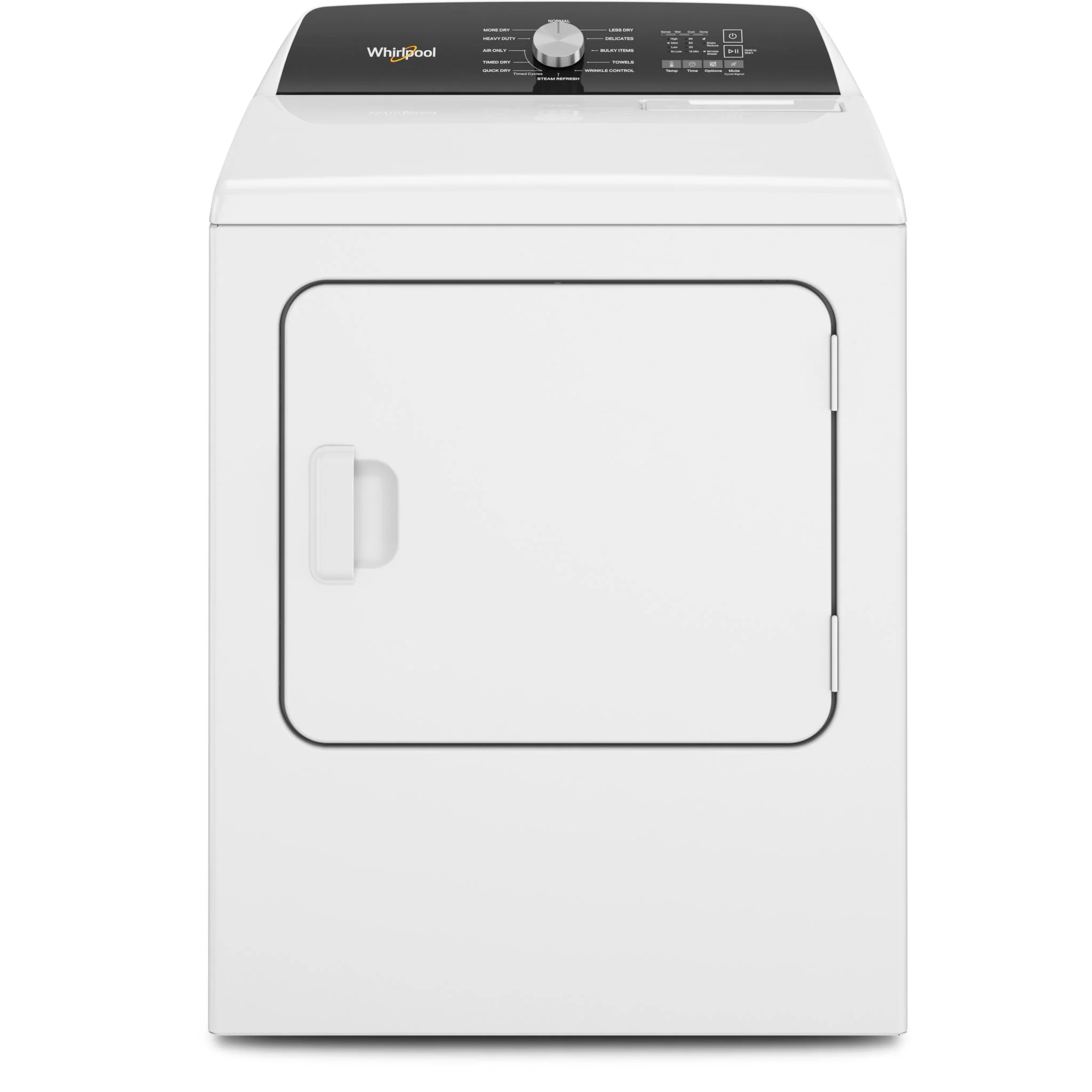 Whirlpool 7.0 Cu. Ft. Top Load Electric Moisture Sensing Dryer with Steam -White (YWED5050LW)