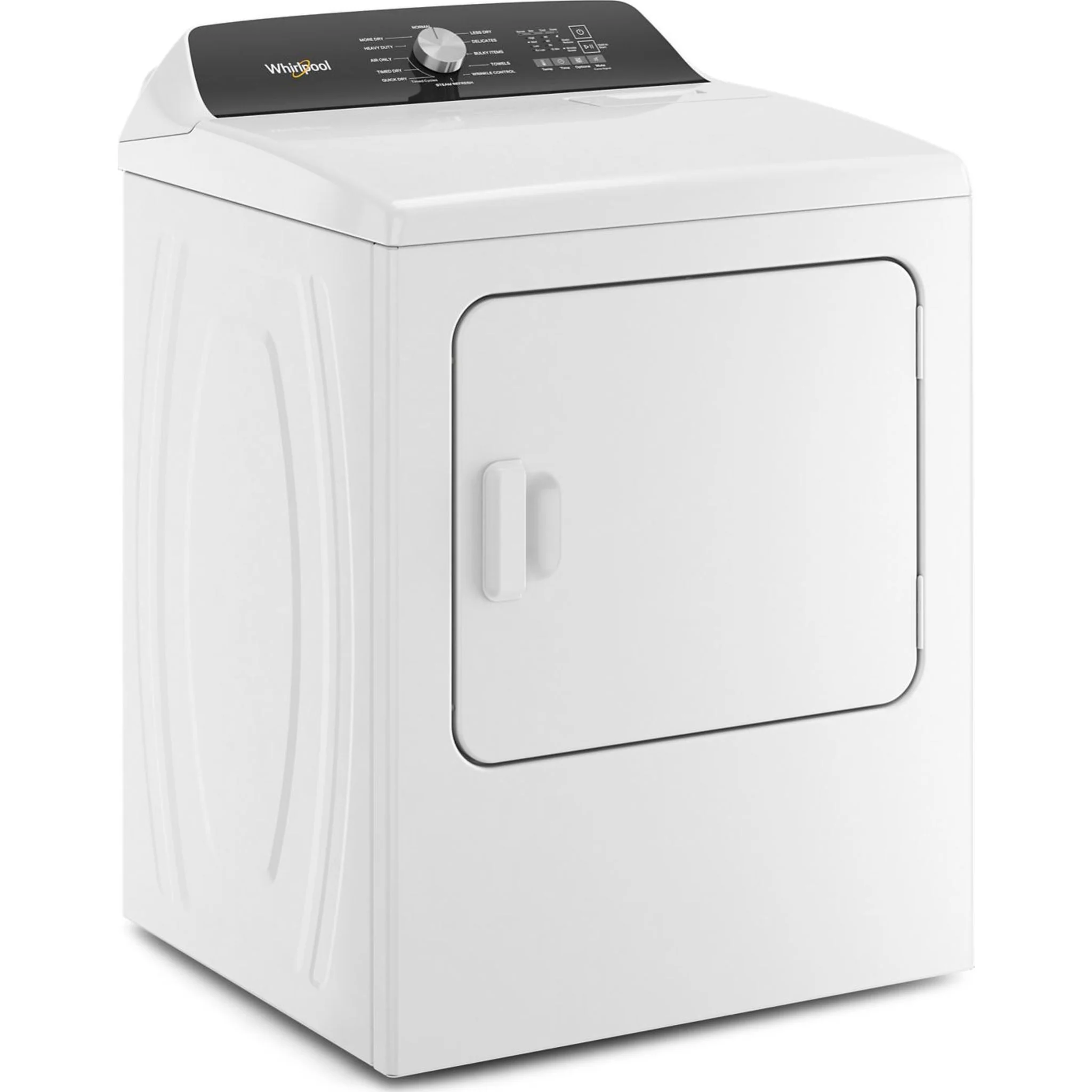 Whirlpool 7.0 Cu. Ft. Top Load Electric Moisture Sensing Dryer with Steam -White (YWED5050LW) - Image 14