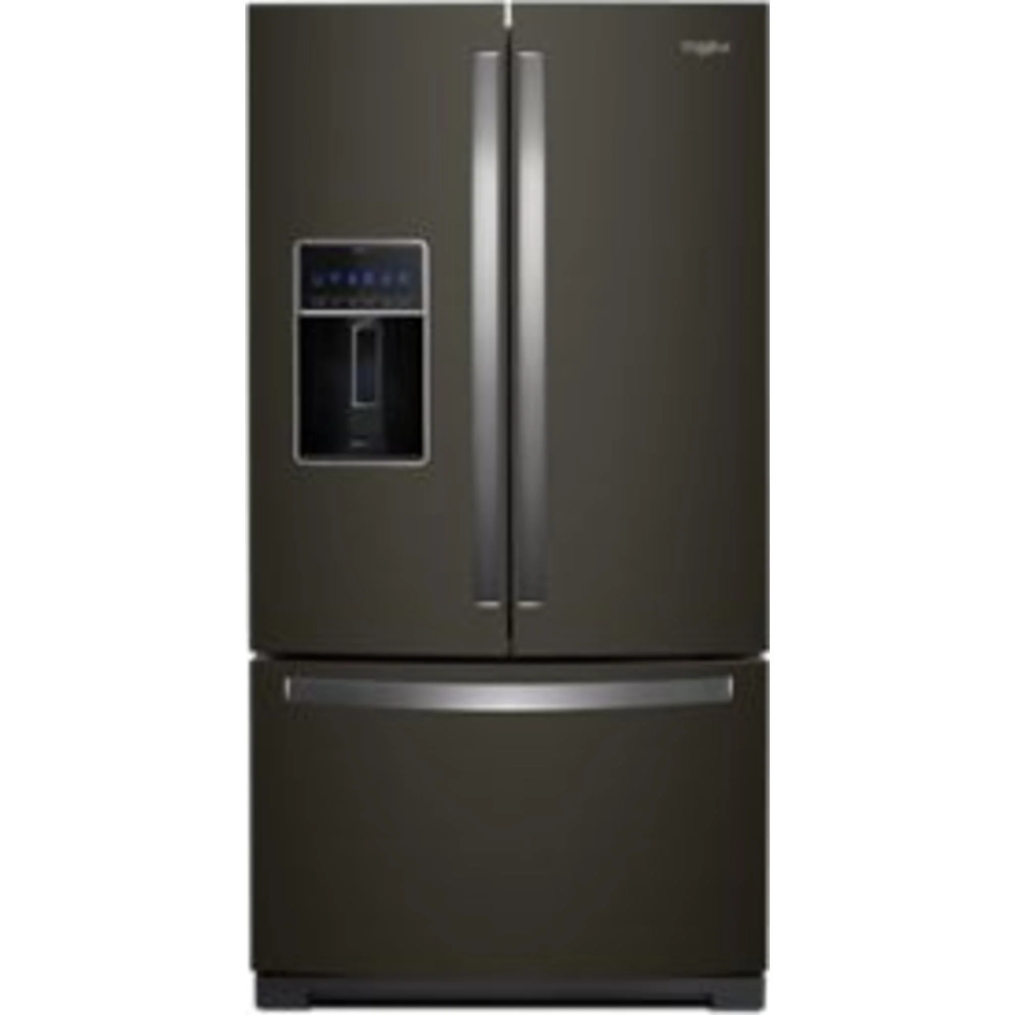 Whirlpool 36" Wide French Door Refrigerator - 27 cu. ft.- Black Stainless (WRF757SDHV) - Image 11
