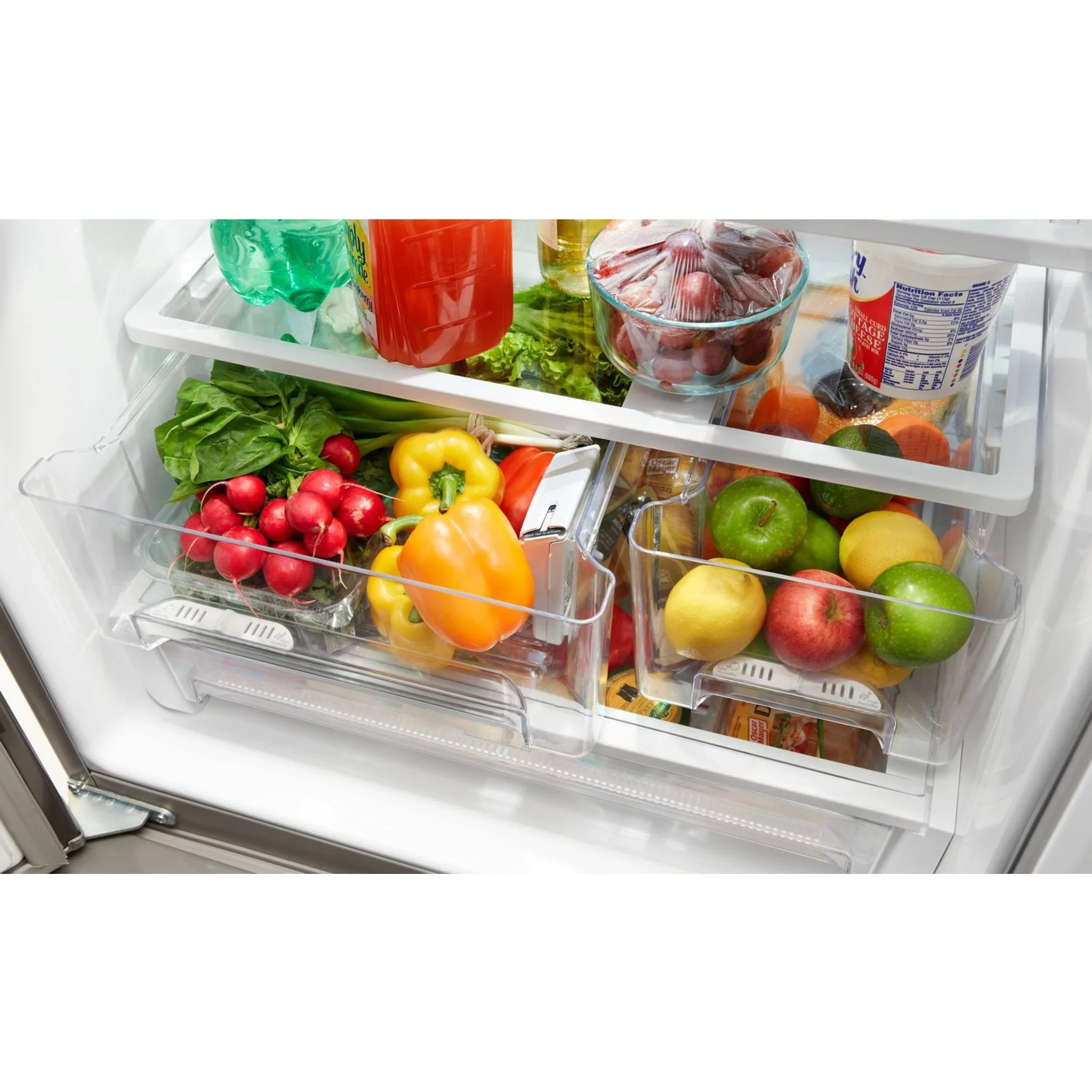 Whirlpool 30-inch Wide French Door Refrigerator - 20 cu. ft. -Stainless Steel (WRF560SMHZ) - Image 20