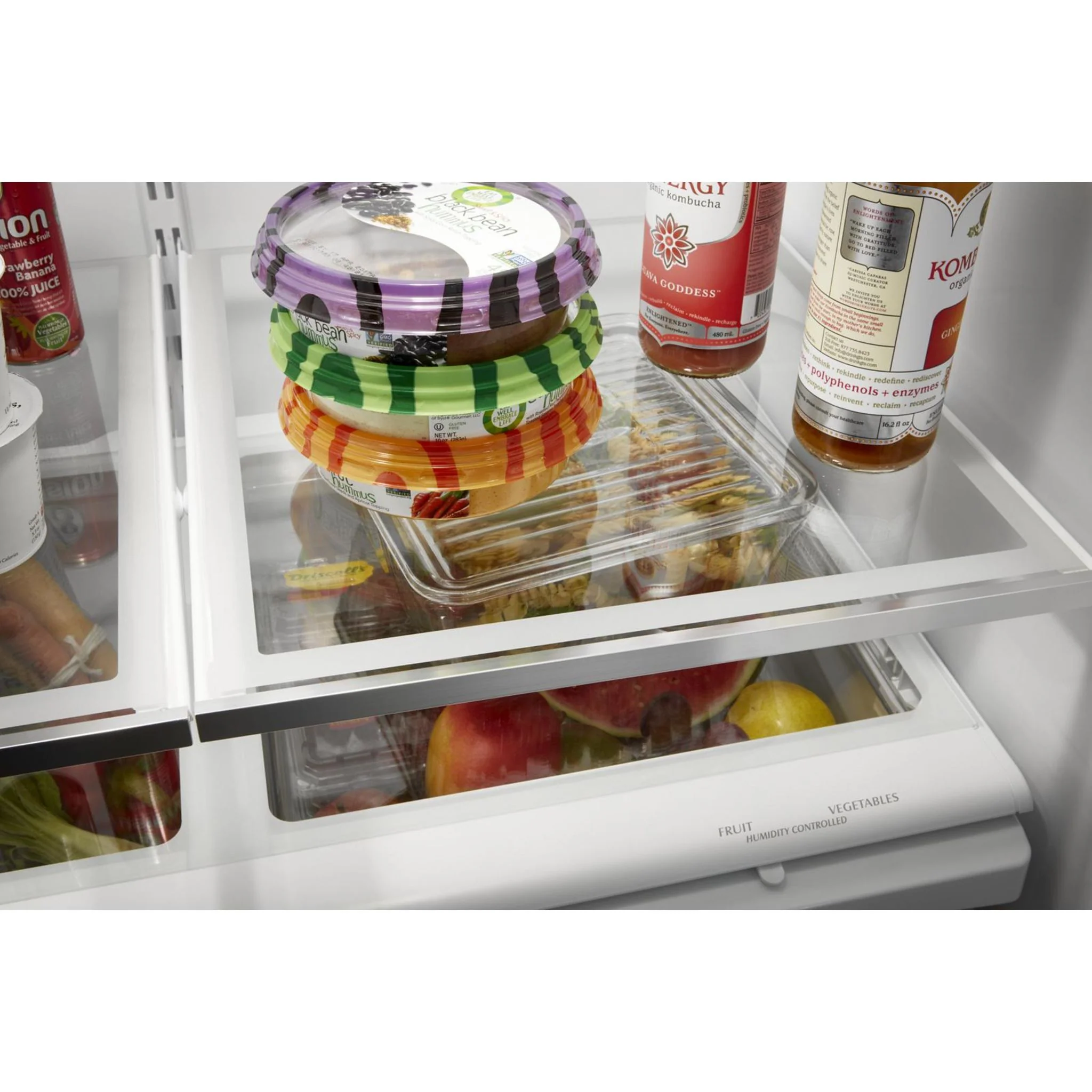 Whirlpool 36" Wide Counter Depth French Door Refrigerator - 20 cu. ft. (WRF540CWHZ) - Image 38