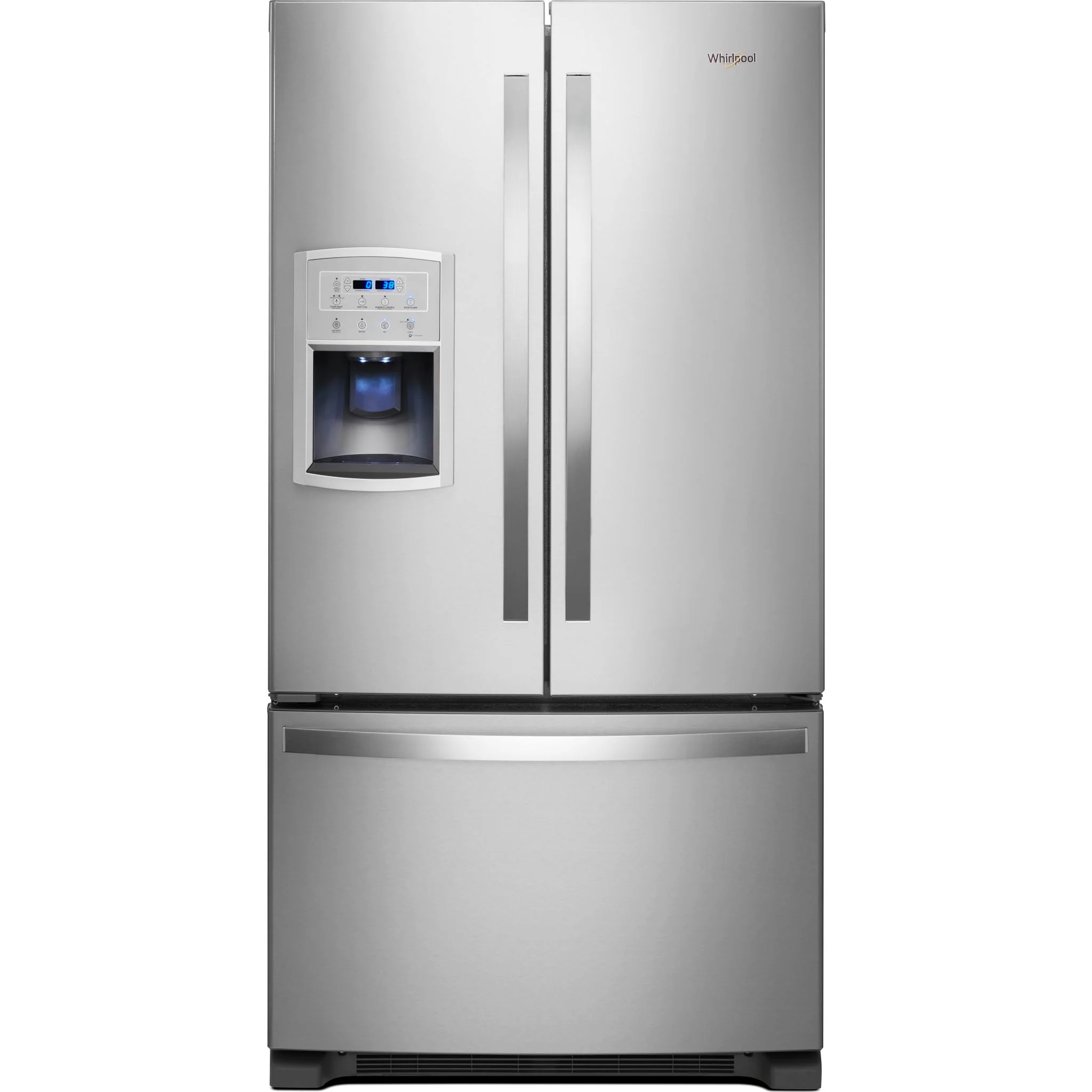 Whirlpool 36" Wide Counter Depth French Door Refrigerator - 20 cu. ft. (WRF550CDHZ) - Image 17