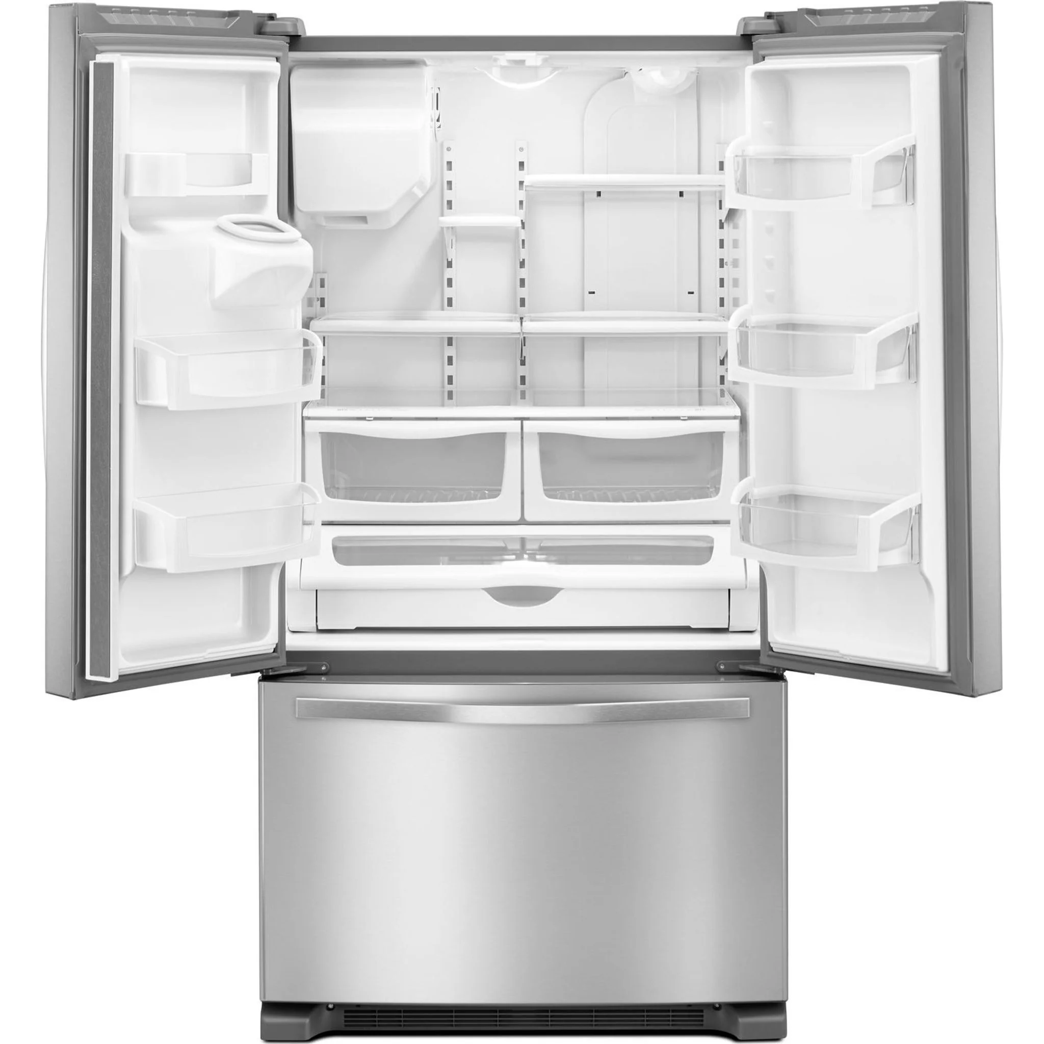 Whirlpool 36" Wide French Door Refrigerator in Fingerprint-Resistant Stainless Steel - 25 cu. ft. (WRF555SDFZ) - Image 23