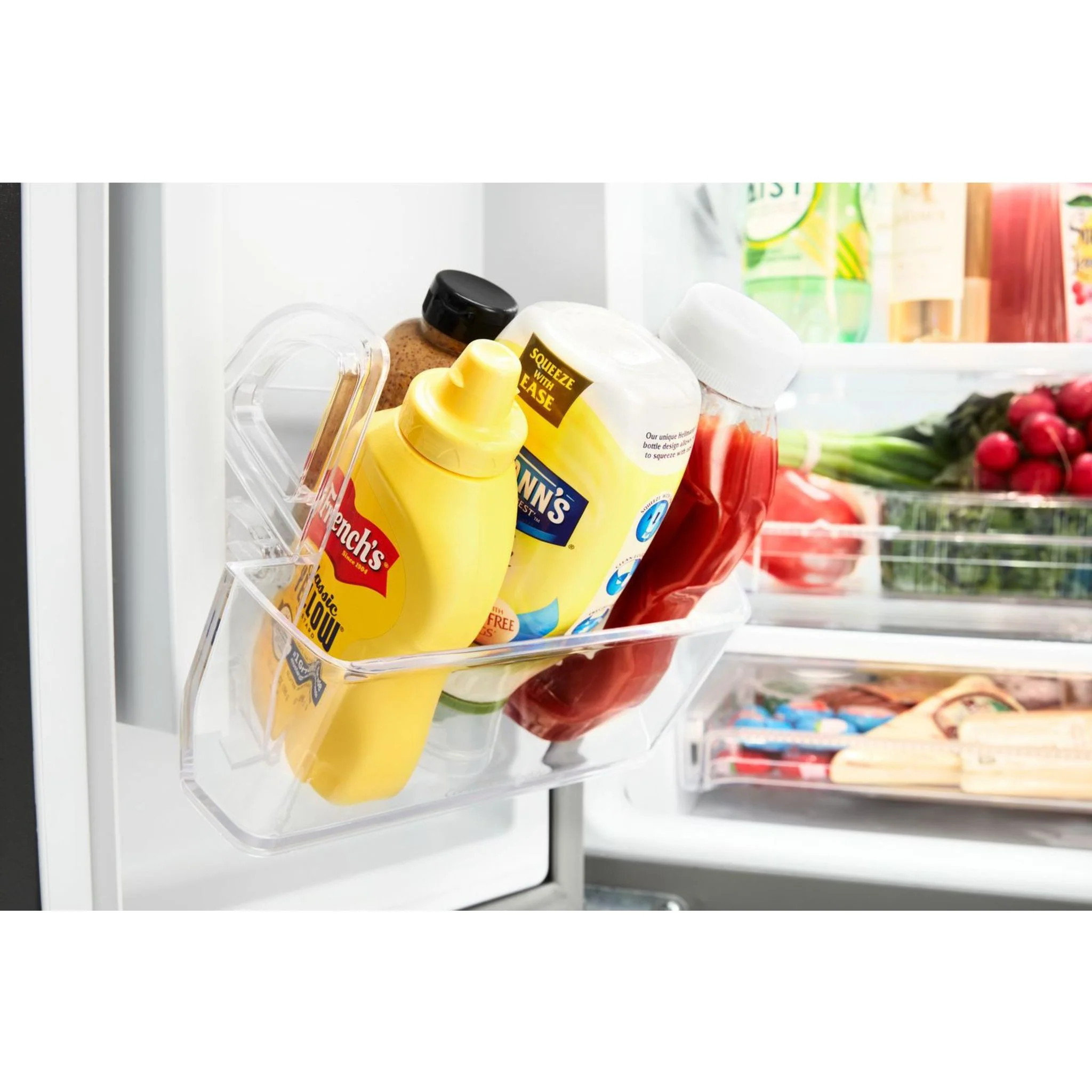 Whirlpool 30-inch Wide French Door Refrigerator - 20 cu. ft. -Black Stainless (WRF560SFHV) - Image 16