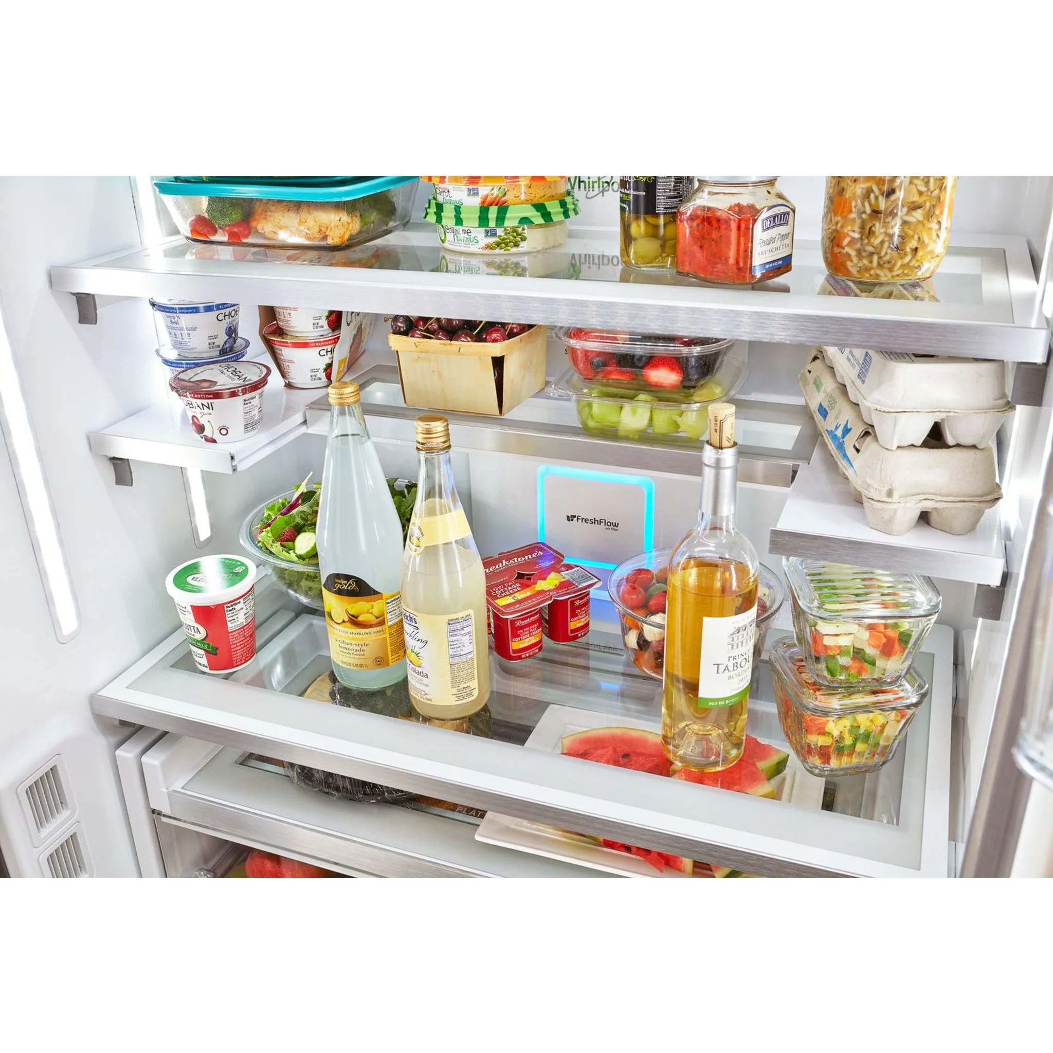 Whirlpool 36" Wide Counter Depth French Door Refrigerator - 24 cu. ft. (WRF954CIHV) - Image 34