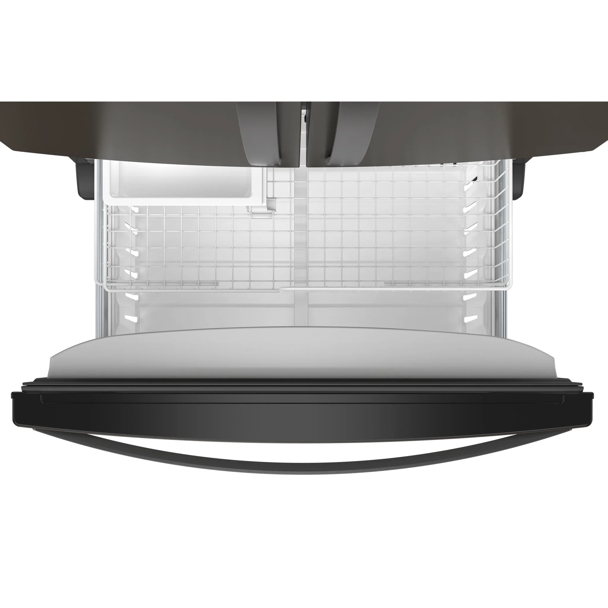 Whirlpool Full-Depth French Door Bottom Mount Refrigerator - Black Stainless (WRFF3236RV) - Image 4