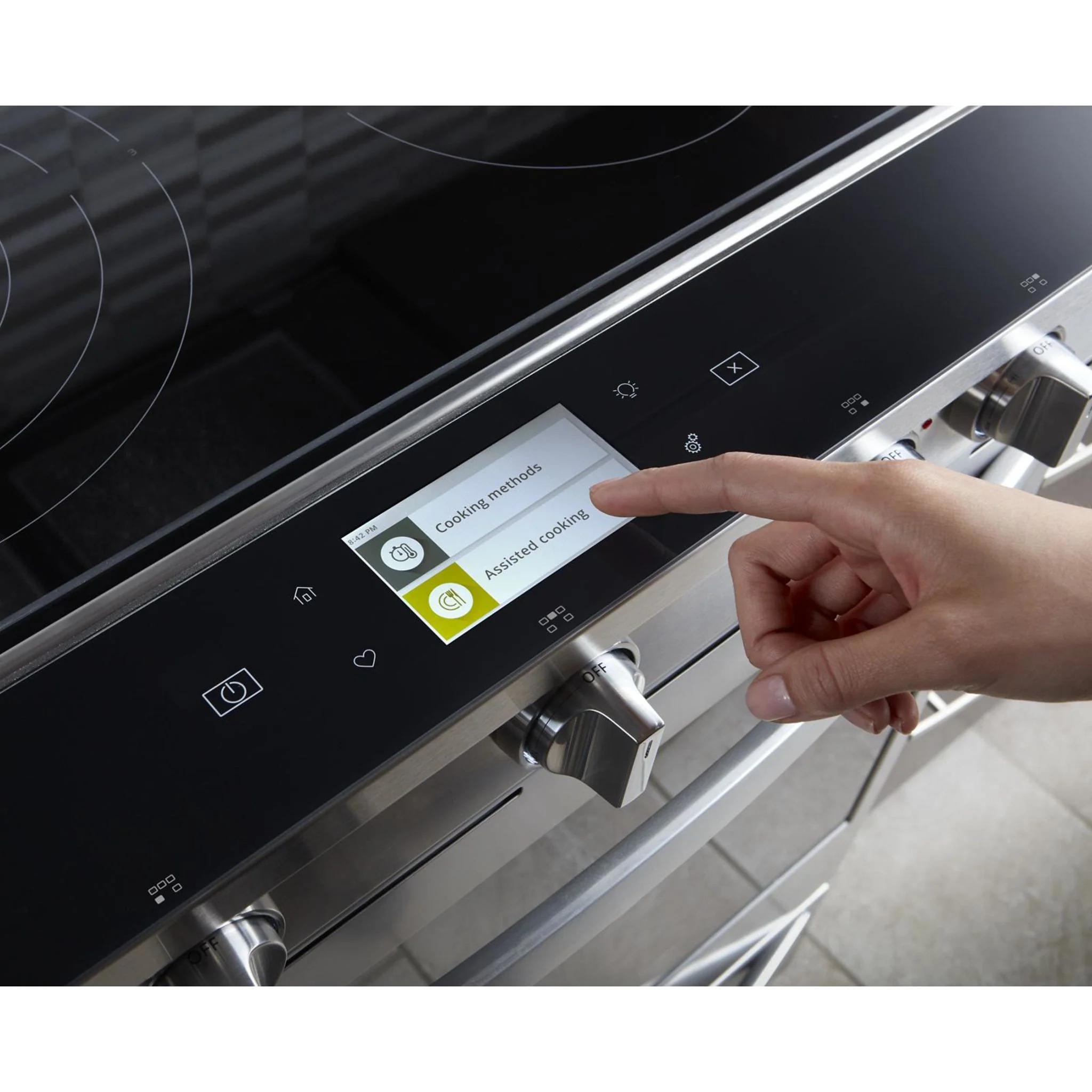 Whirlpool 6.4 cu.ft. Smart Slide-in Electric Range with Air Fry, when Connected - Stainless Steel (YWEE750H0HZ) - Image 30