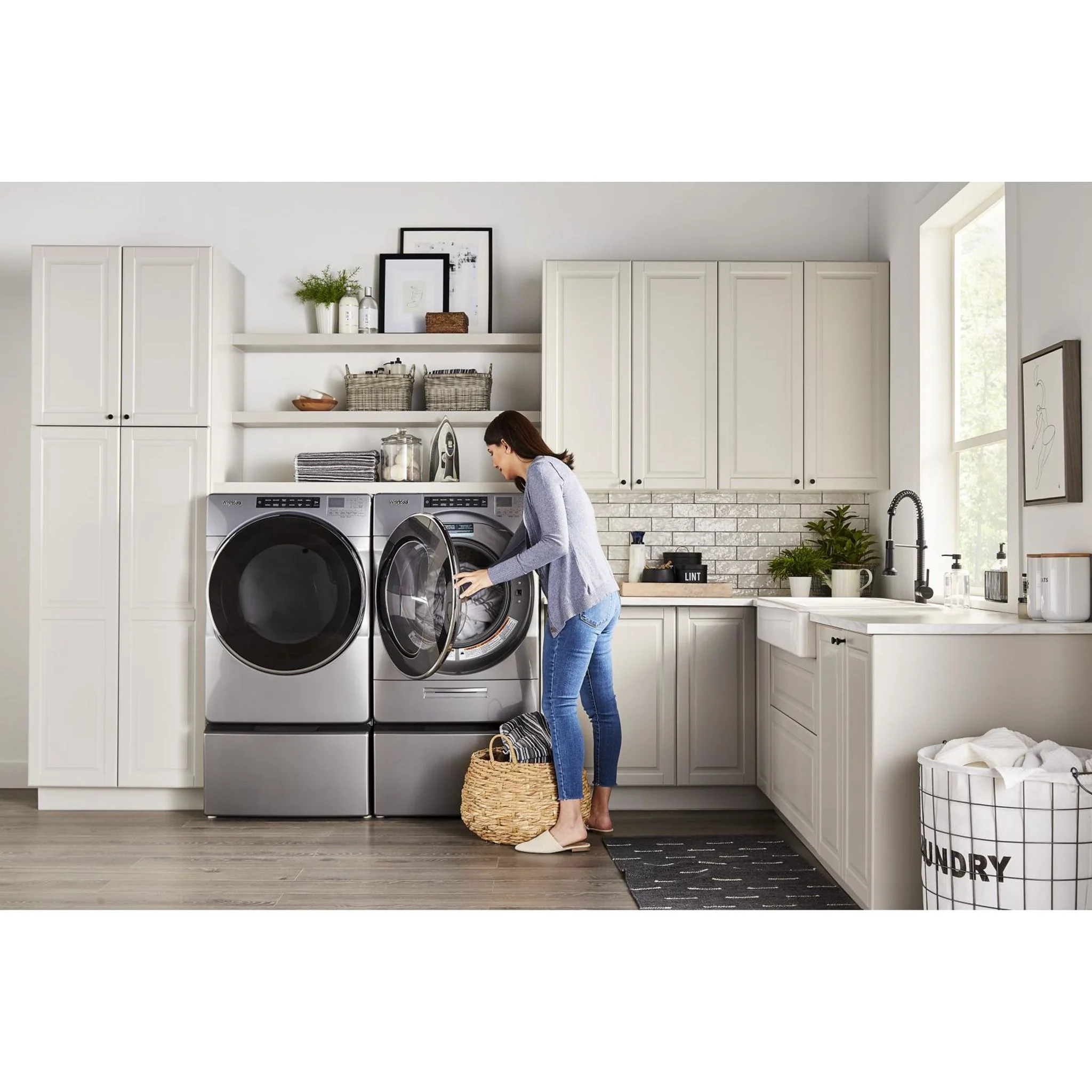Whirlpool 7.4 cu. ft. Front Load Electric Dryer with Steam Cycles (YWED6620HC) - Image 20