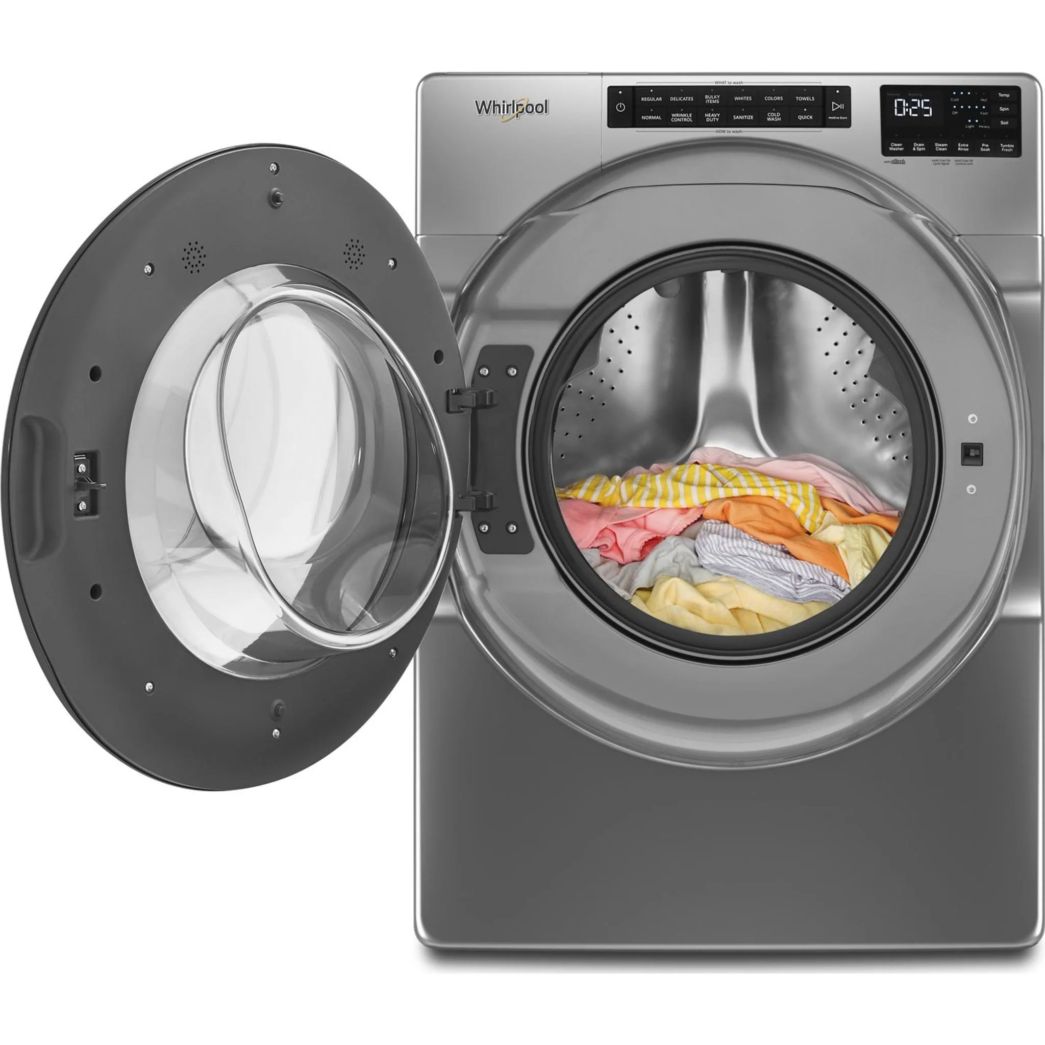 Whirlpool 5.8 cu. ft. I.E.C.Front Load Washer with Quick Wash Cycle (WFW6605MC) - Image 2