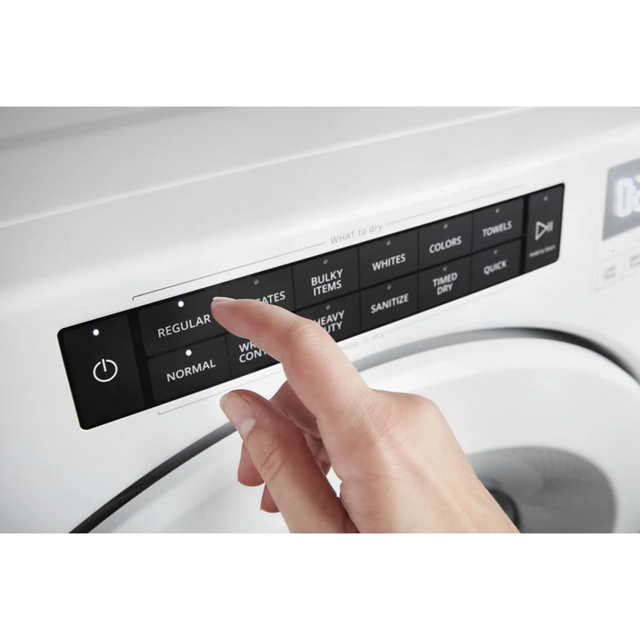 Whirlpool 7.4 cu. ft. Front Load Gas Dryer with Steam Cycles -Chrome Shadow (WGD8620HC) - Image 2