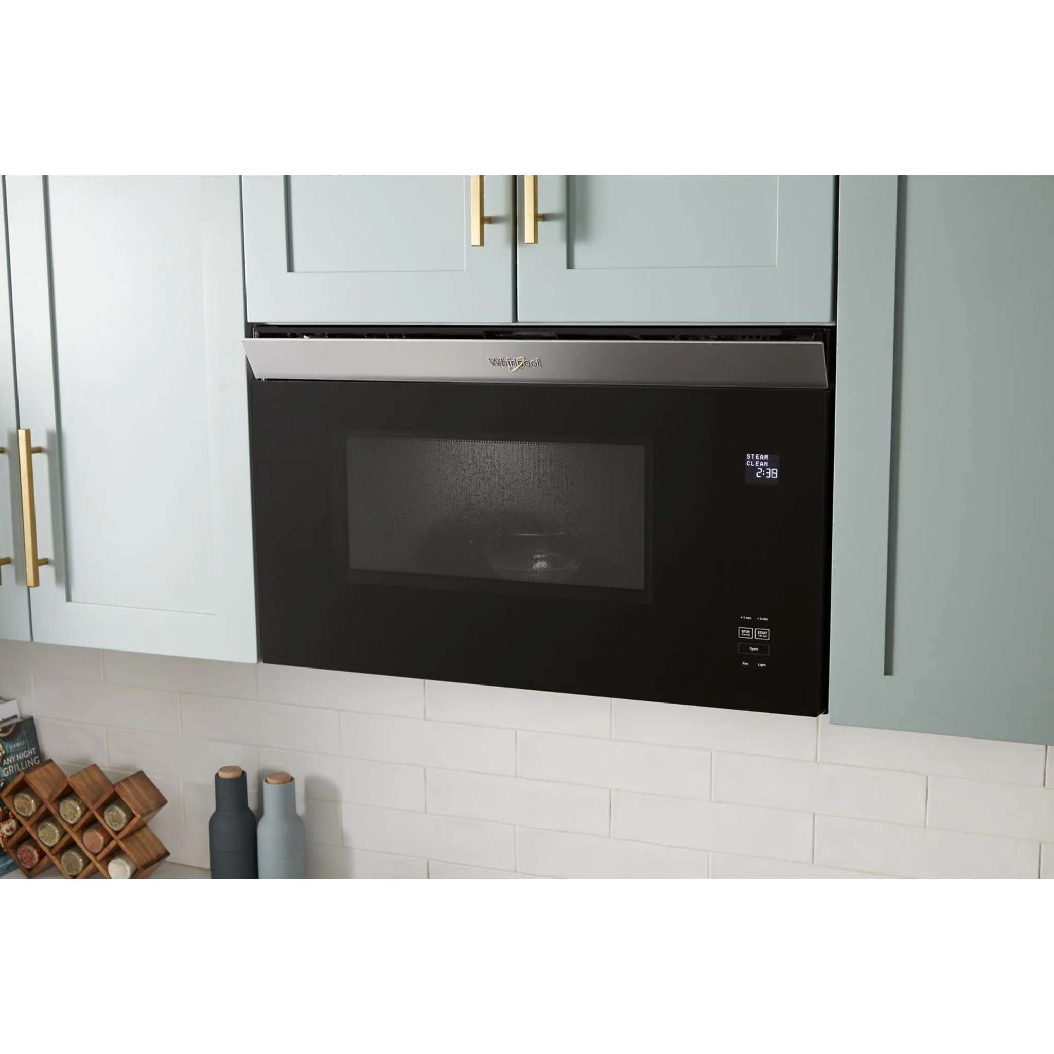 Whirlpool Flush Mount Over-the-Range Microwave with Turntable-Free Design -White (YWMMF5930PW) - Image 23