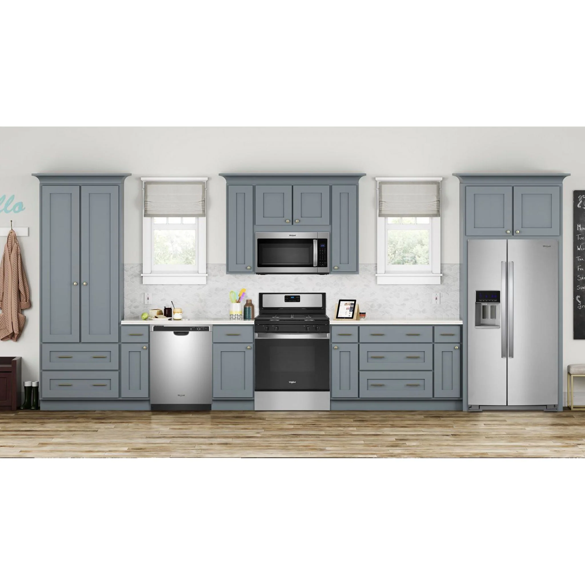 Whirlpool 36" Wide Side-by-Side Refrigerator - 28 cu. ft. - Fingerprint Resistant Stainless Steel (WRS588FIHZ) - Image 7