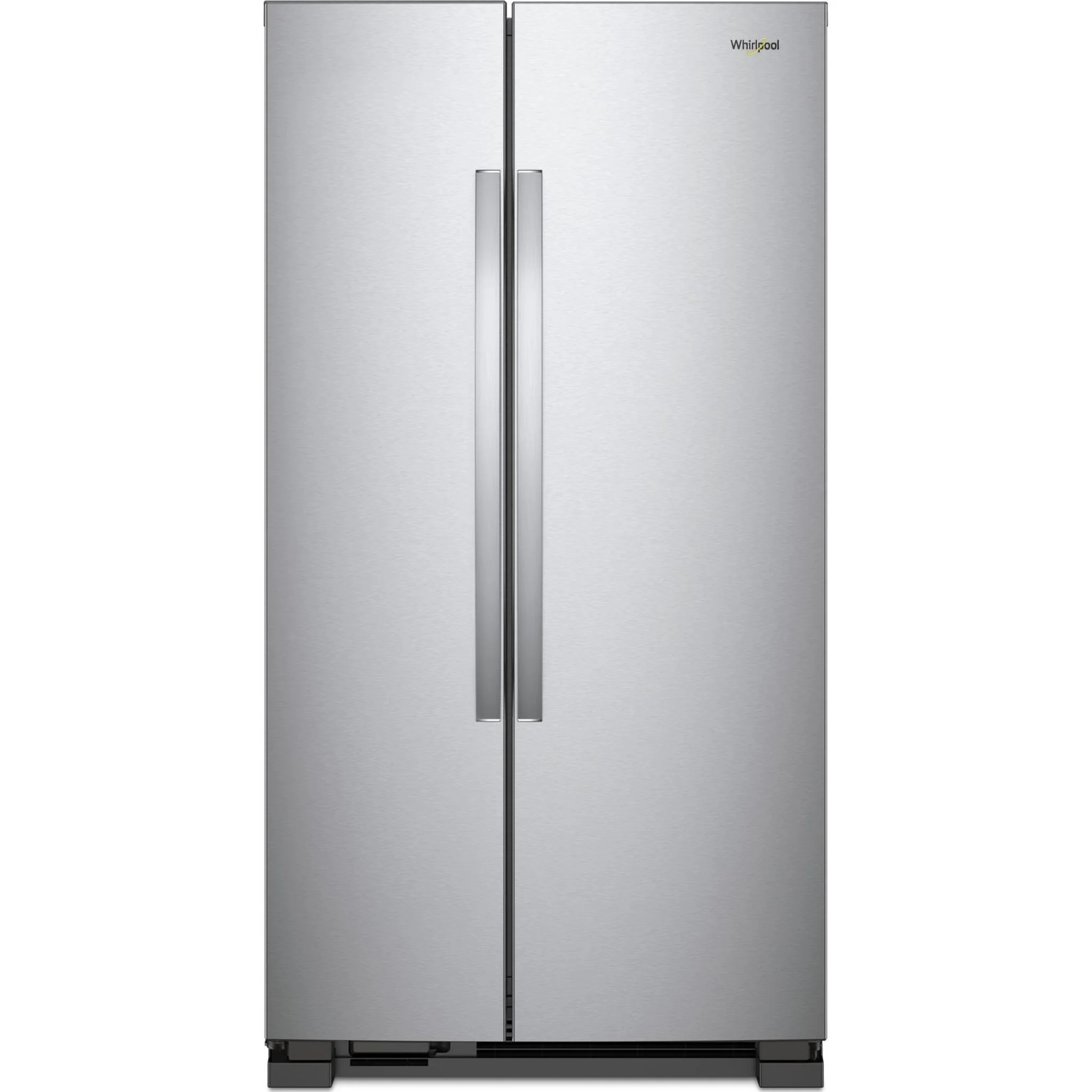 Whirlpool 33-inch Wide Side-by-Side Refrigerator - 22 cu. ft. -Monochromatic Stainless Steel (WRS312SNHM) - Image 4