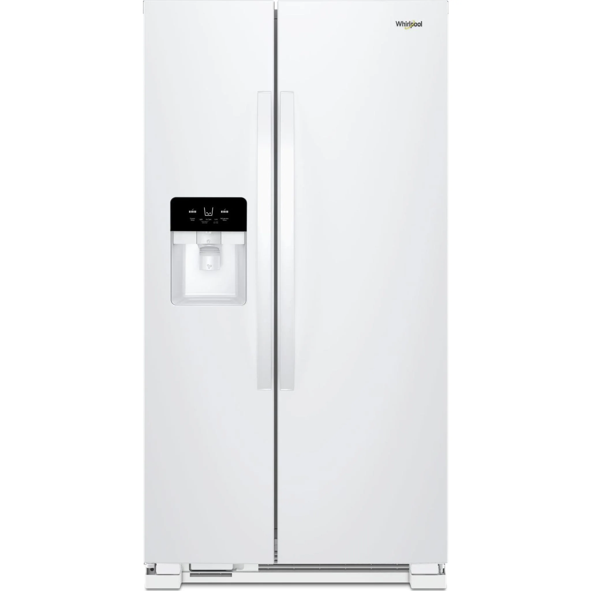 Whirlpool 33-inch Wide Side-by-Side Refrigerator - 21 cu. ft. -White (WRS321SDHW) - Image 10