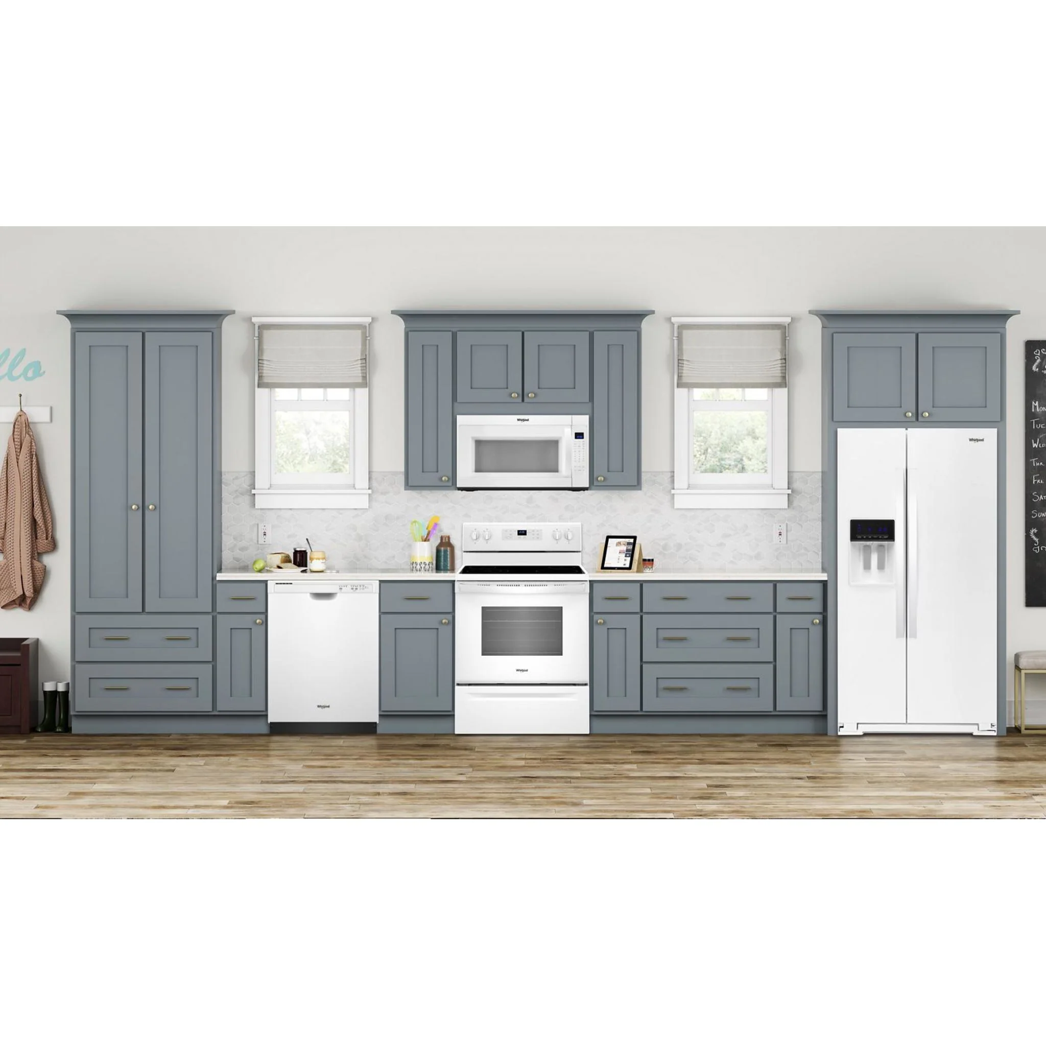 Whirlpool 36" Wide Side-by-Side Refrigerator - 28 cu. ft. - White (WRS588FIHW) - Image 13