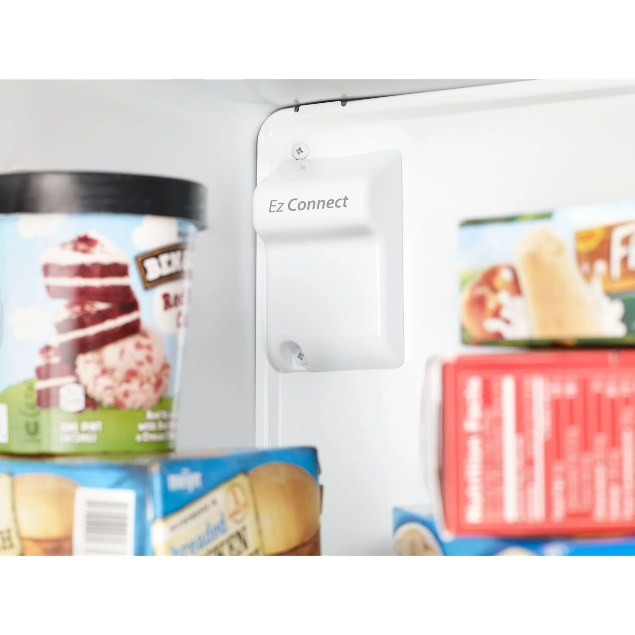 Whirlpool 28-inch Wide Refrigerator Compatible With The EZ Connect Icemaker Kit 18 Cu. Ft. -Print Resist Metallic Steel (WRT518SZFG) - Image 19
