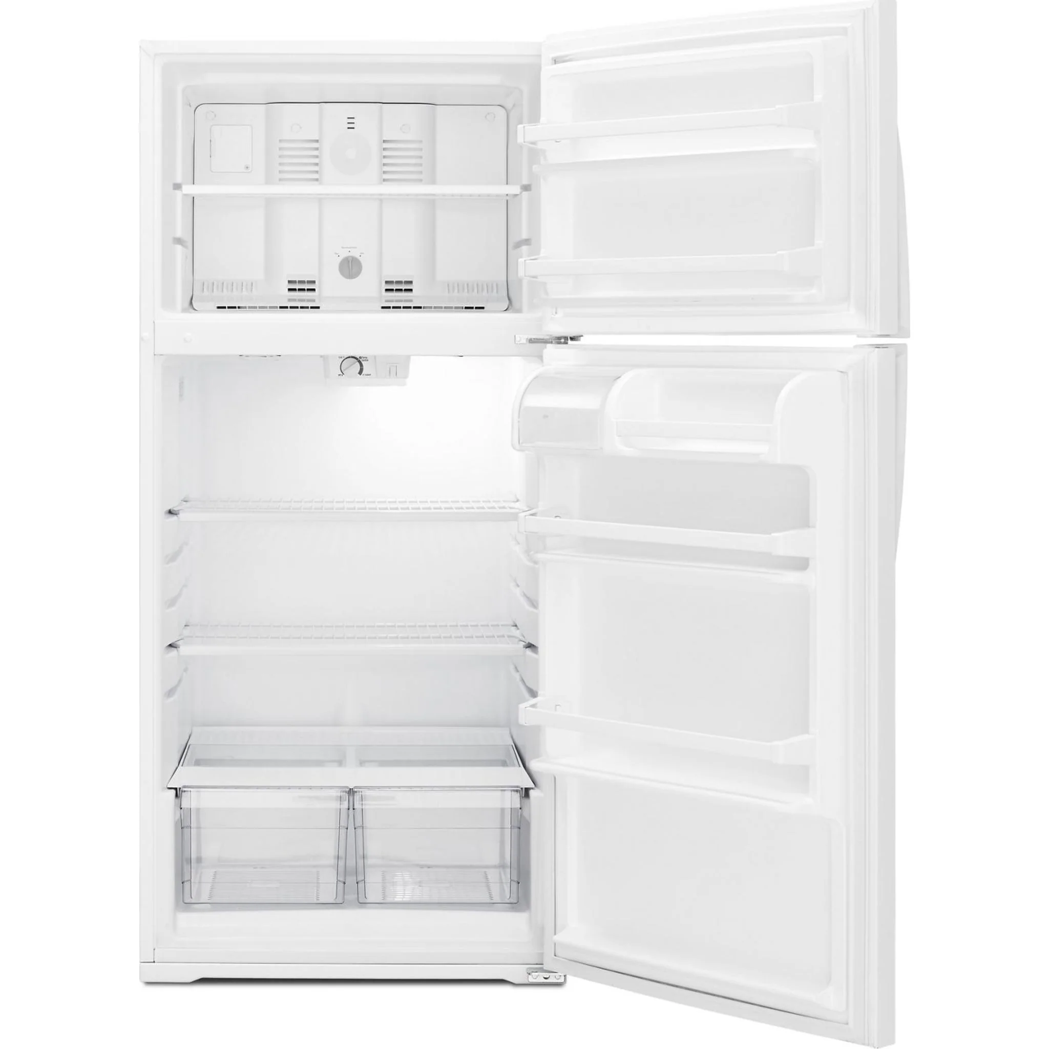 Whirlpool 28" Wide Top-Freezer Refrigerator with Freezer Temperature Control -White (WRT134TFDW) - Image 20