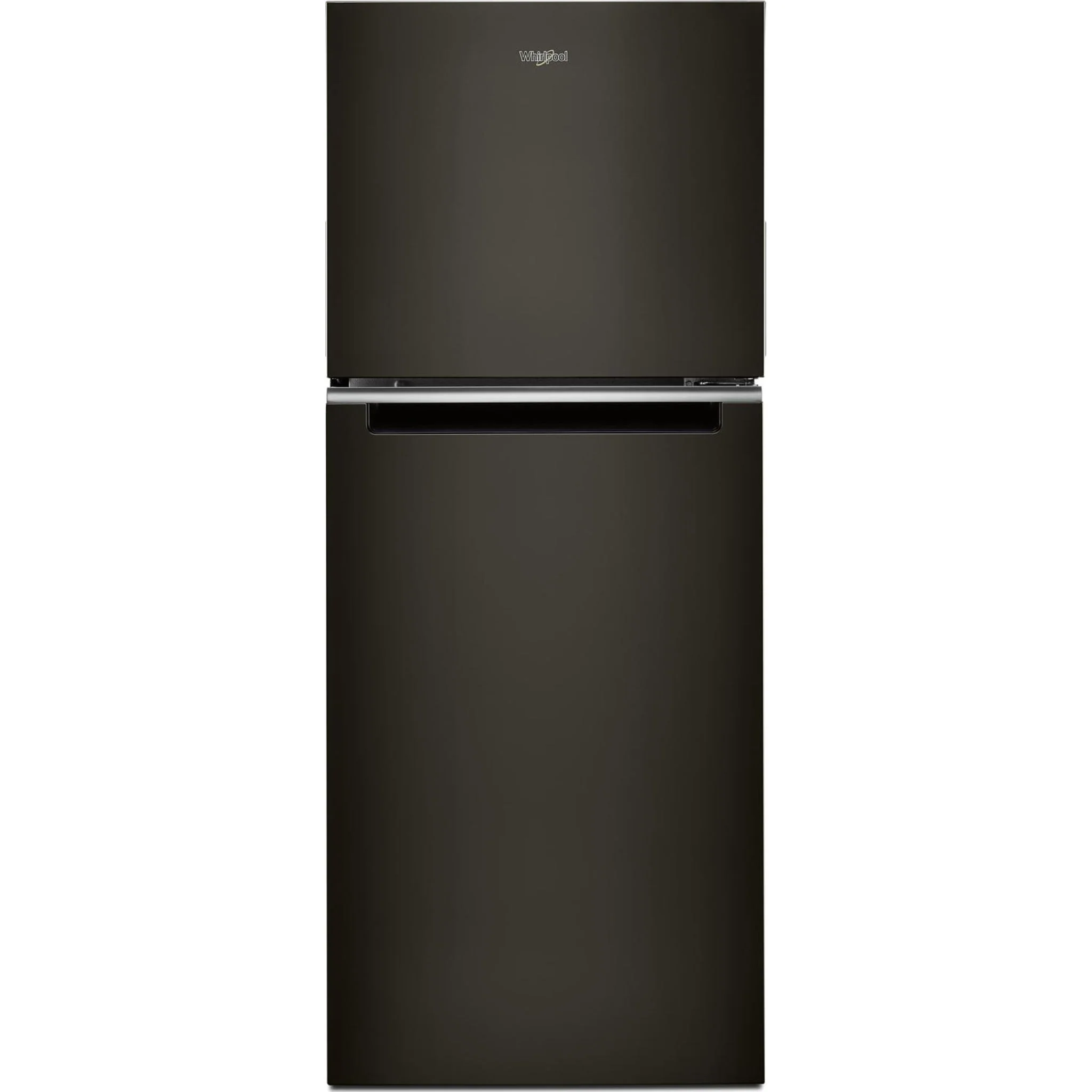 Whirlpool 24-inch Wide Small Space Top-Freezer Refrigerator - 11.6 cu. ft. -Black Stainless Finish (WRT312CZJV)