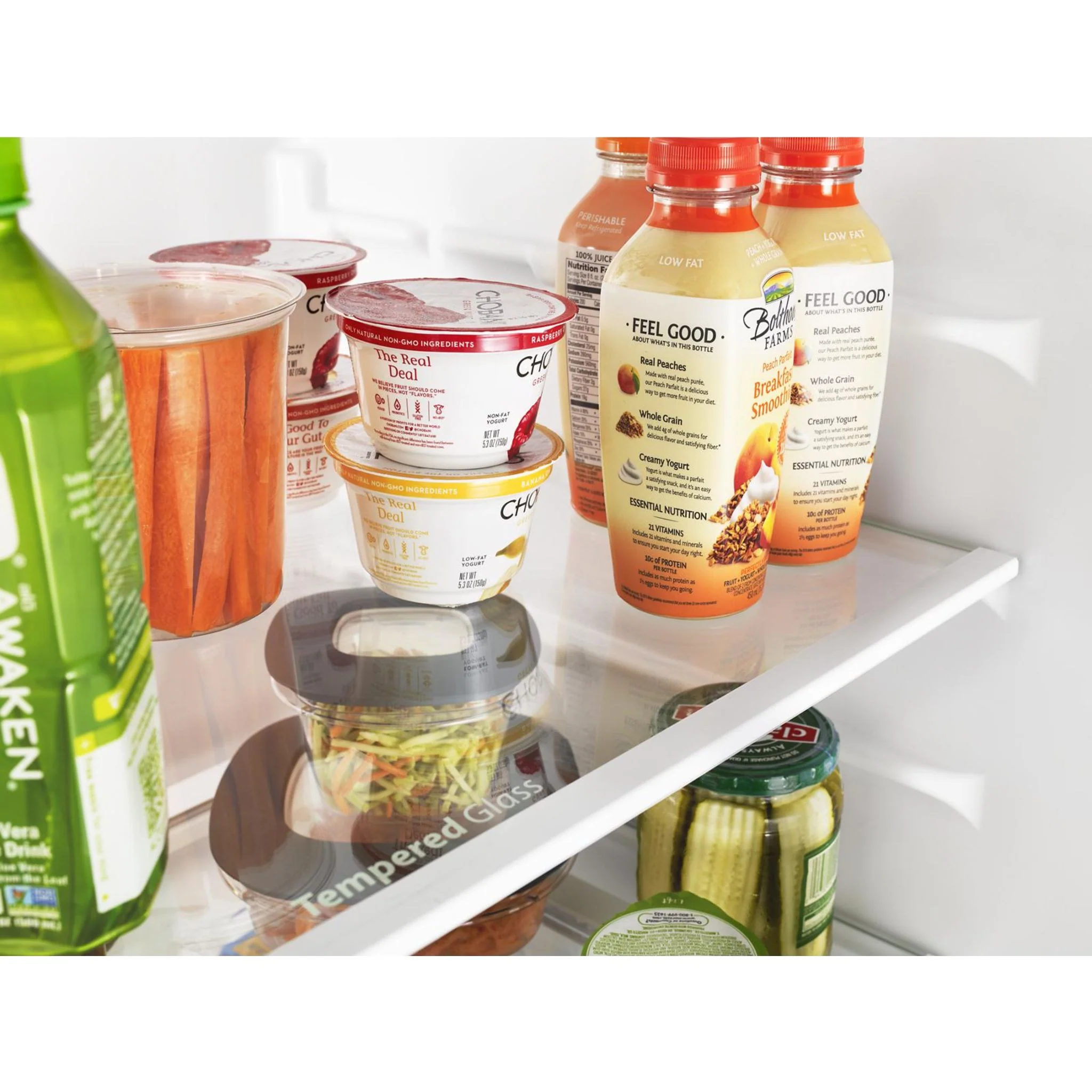 Whirlpool 28-inch Wide Refrigerator Compatible With The EZ Connect Icemaker Kit - 18 Cu. Ft. -Black Stainless (WRT518SZKV) - Image 6