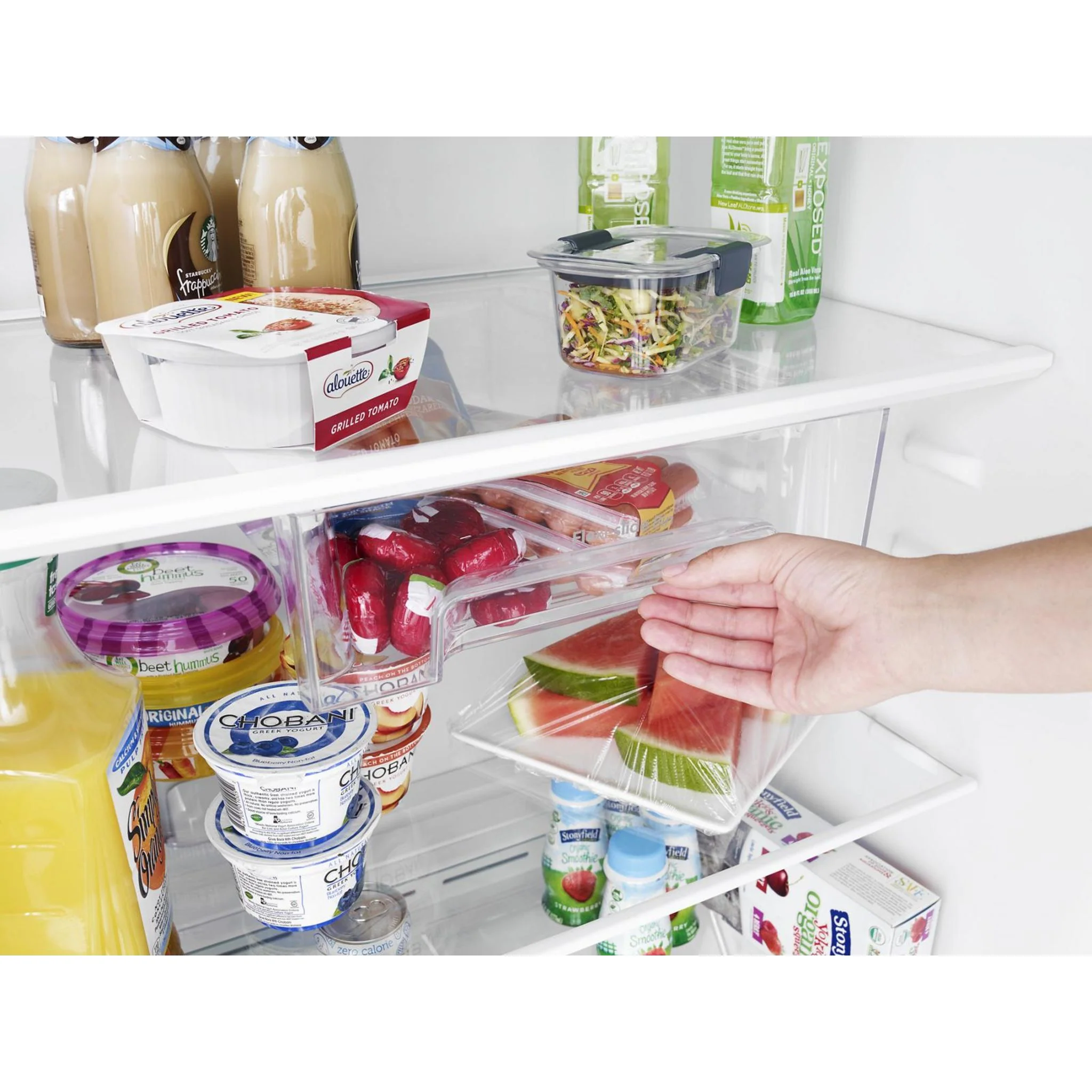Whirlpool 33" Wide Top-Freezer Refrigerator with Optional EZ Connect Icemaker Kit (Sold Separetely) -Monochromatic Stainless Steel (WRT541SZDM) - Image 37