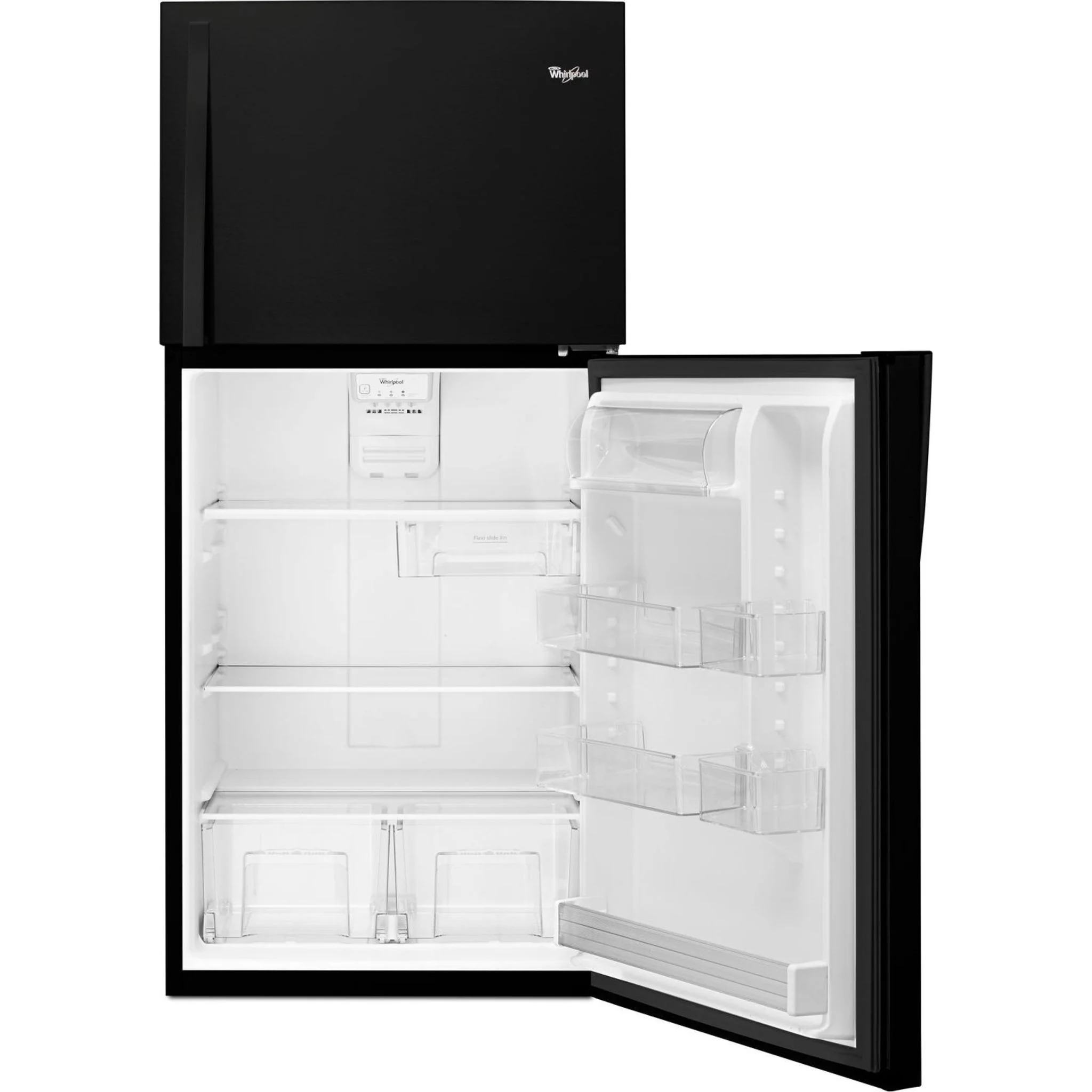 Whirlpool 30" Wide Top-Freezer Refrigerator with LED Interior Lighting -Black (WRT549SZDB) - Image 18