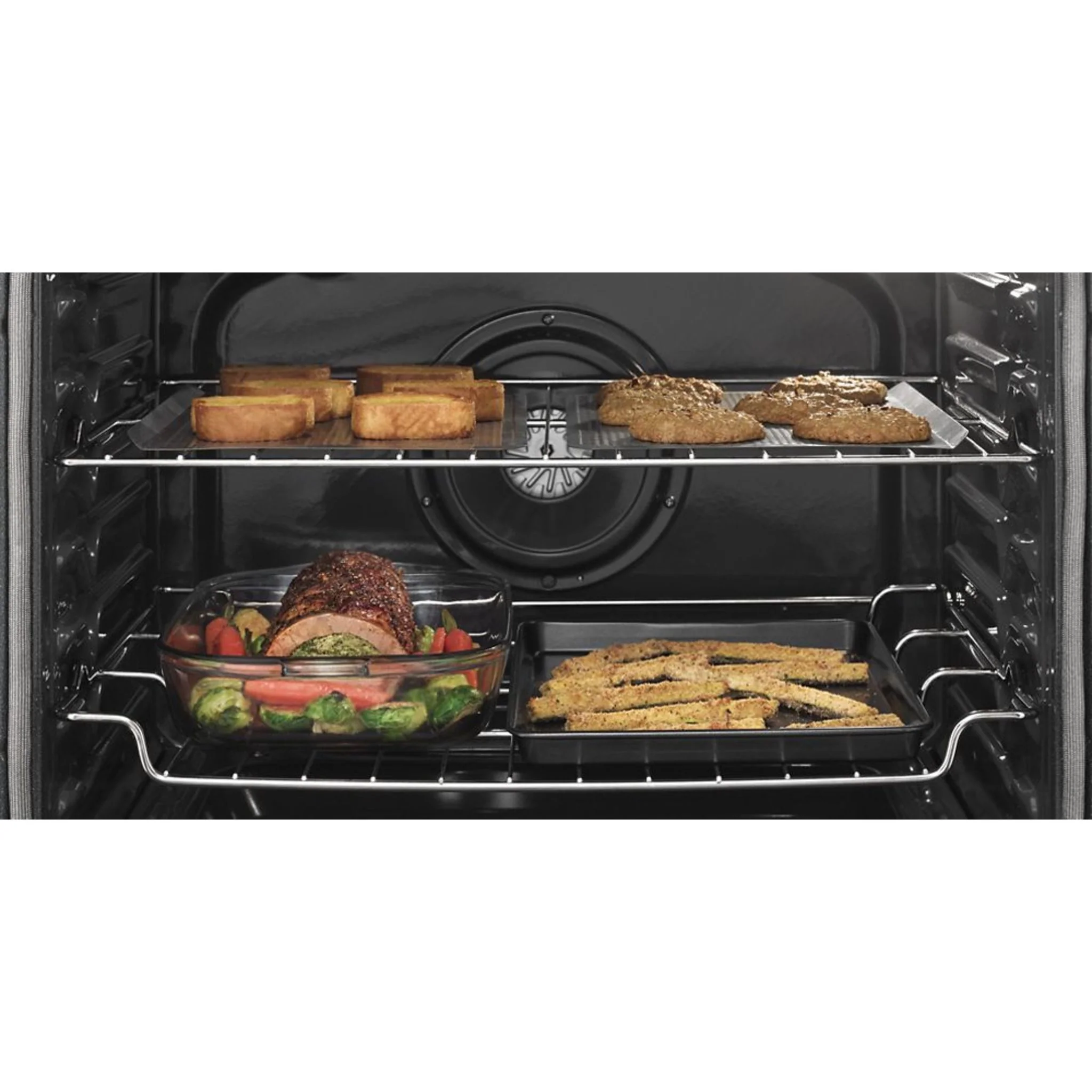 Whirlpool 5.3 cu. ft. guided Electric Freestanding Range with True Convection Cooking (YWFE521S0HS) - Image 4