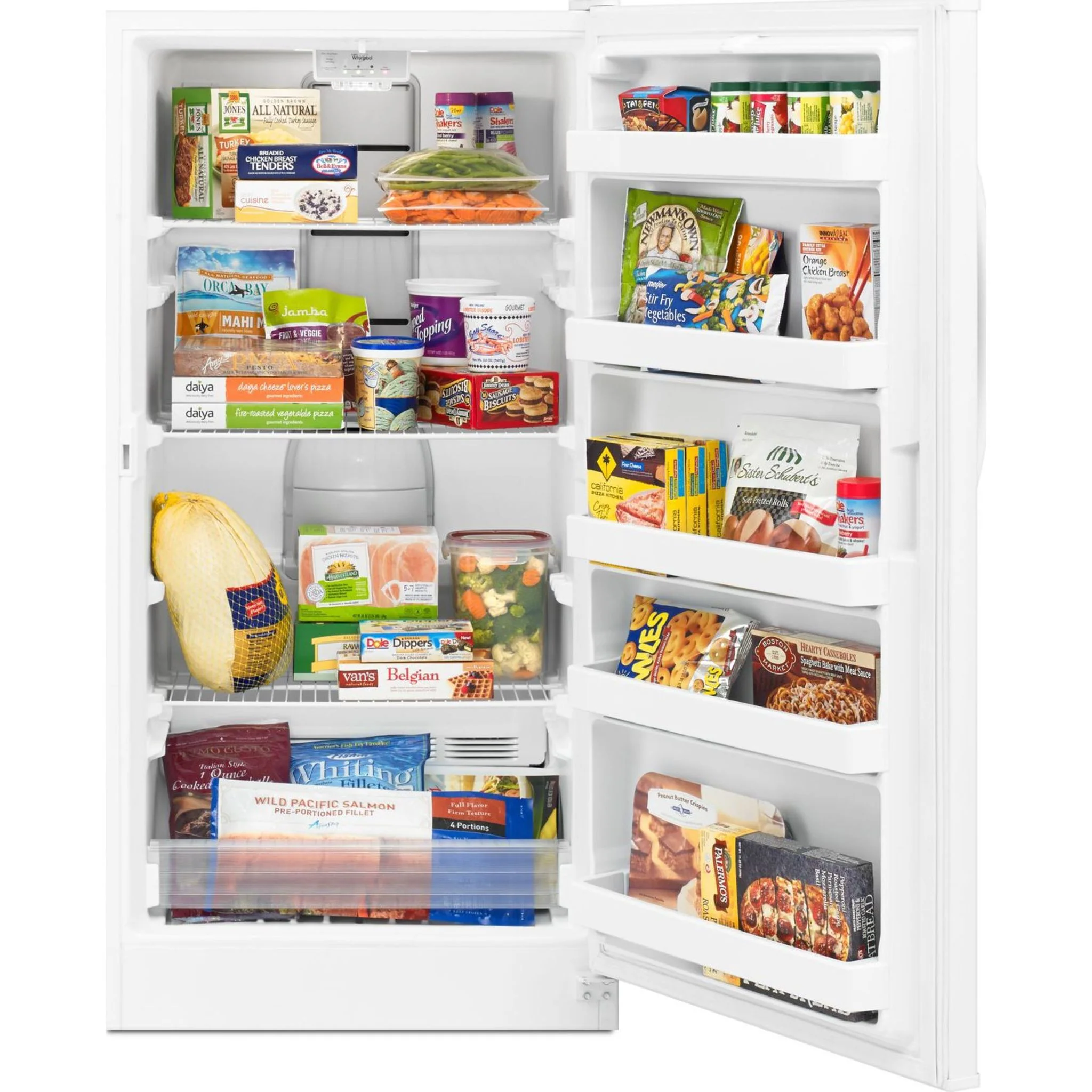 Whirlpool 16 cu. ft. Upright Freezer with Frost-Free Defrost -White (WZF57R16FW) - Image 7
