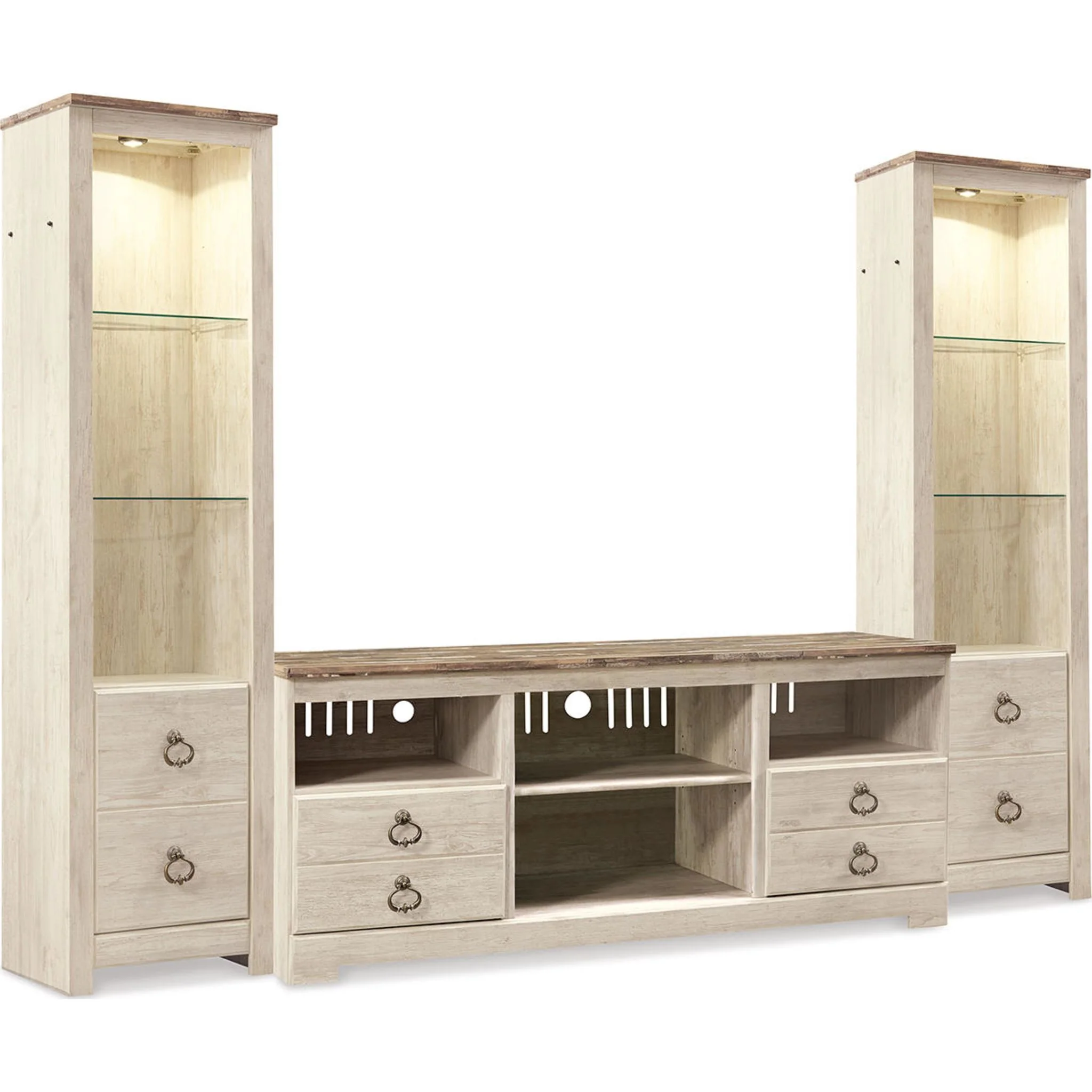 Willowton 3 Piece Entertainment Unit